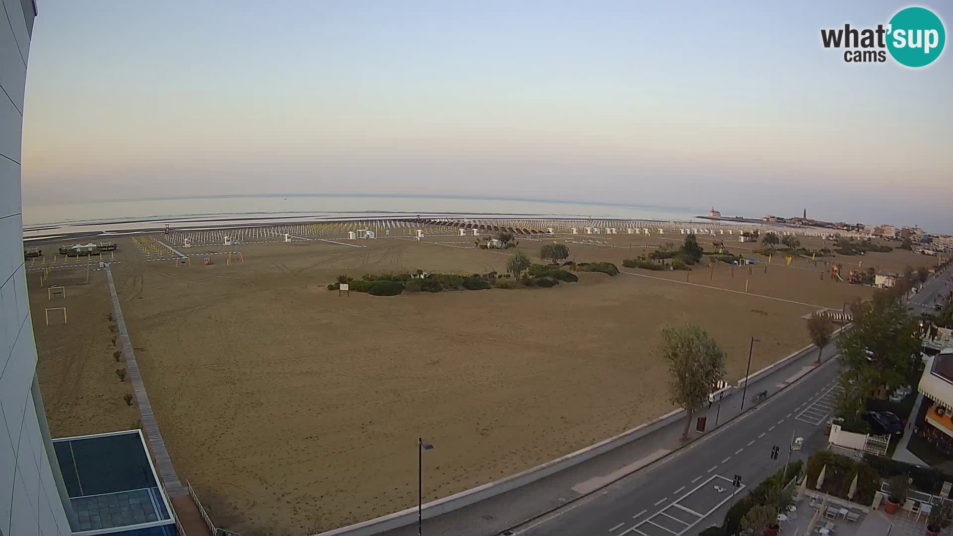 Hotel Panoramic u živo Caorle plaža Levante web kamera – Italija