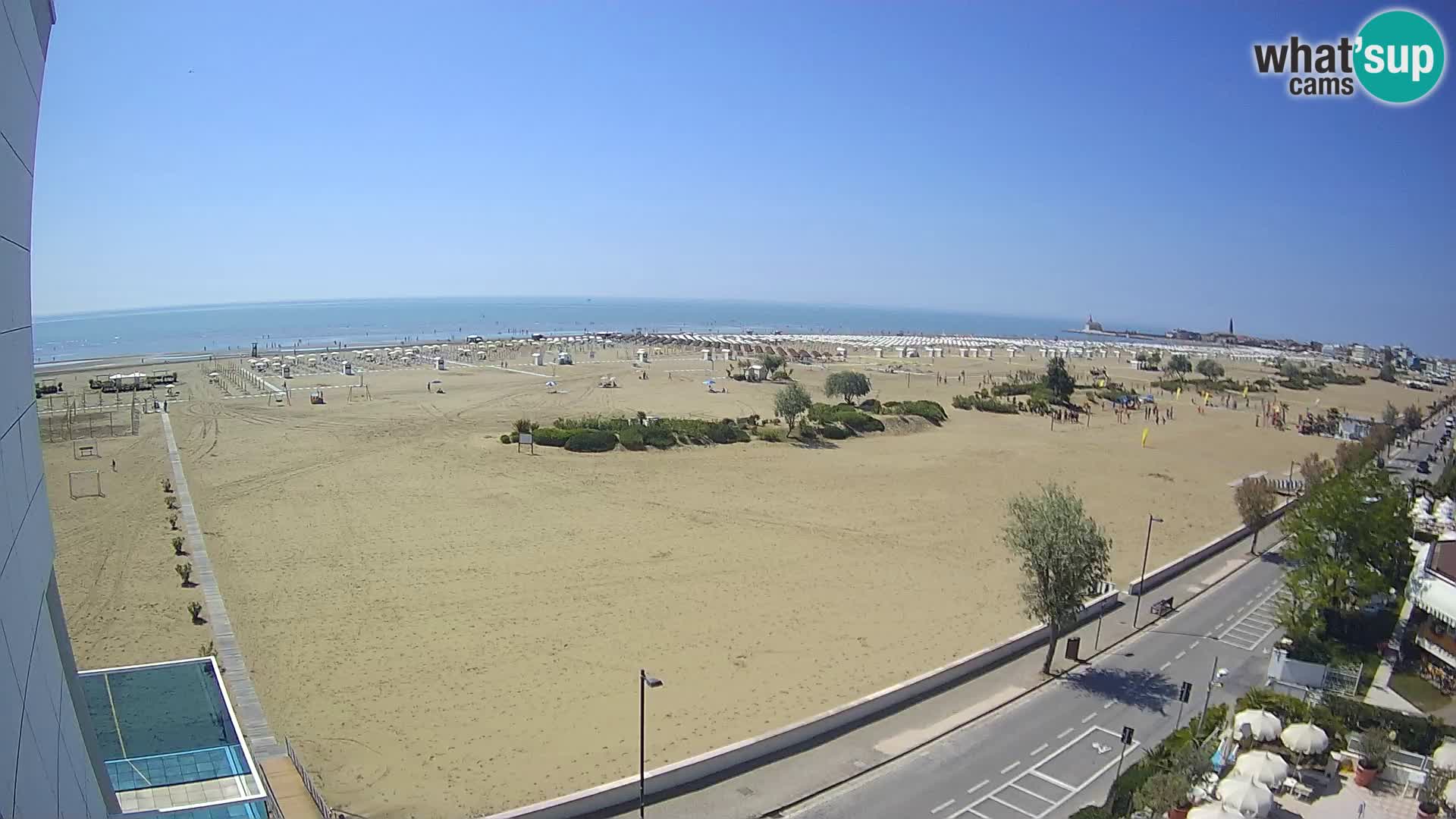 Hotel Panoramic Live cam Caorle plage Levante webcam – Italie