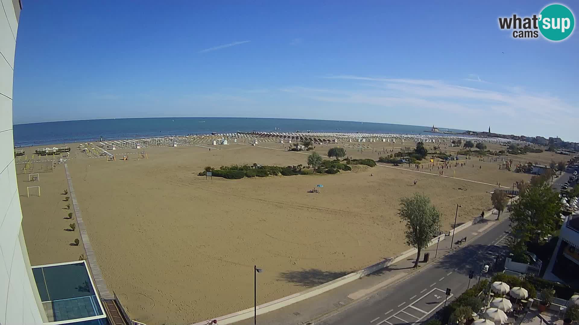 Hotel Panoramic en vivo Caorle playa Levante webcam – Italia