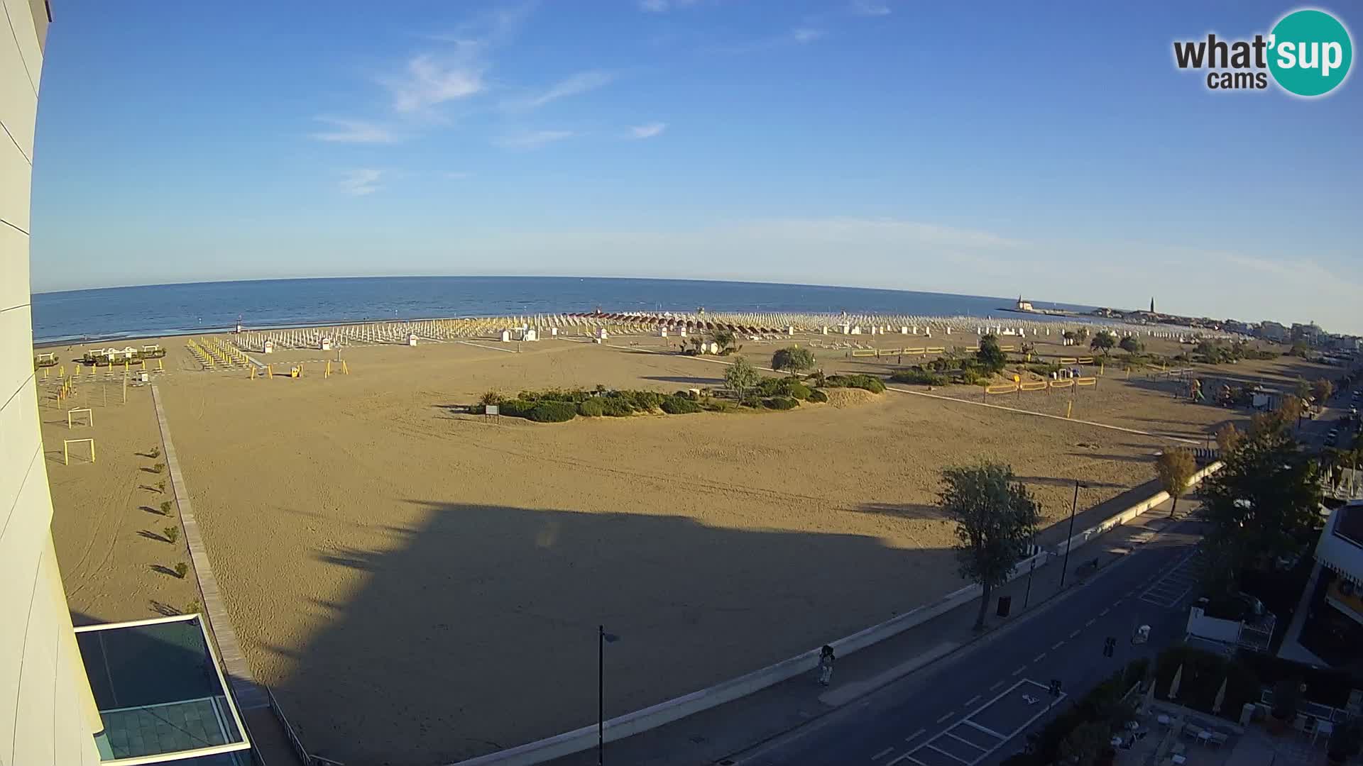 Hotel Panoramic u živo Caorle plaža Levante web kamera – Italija