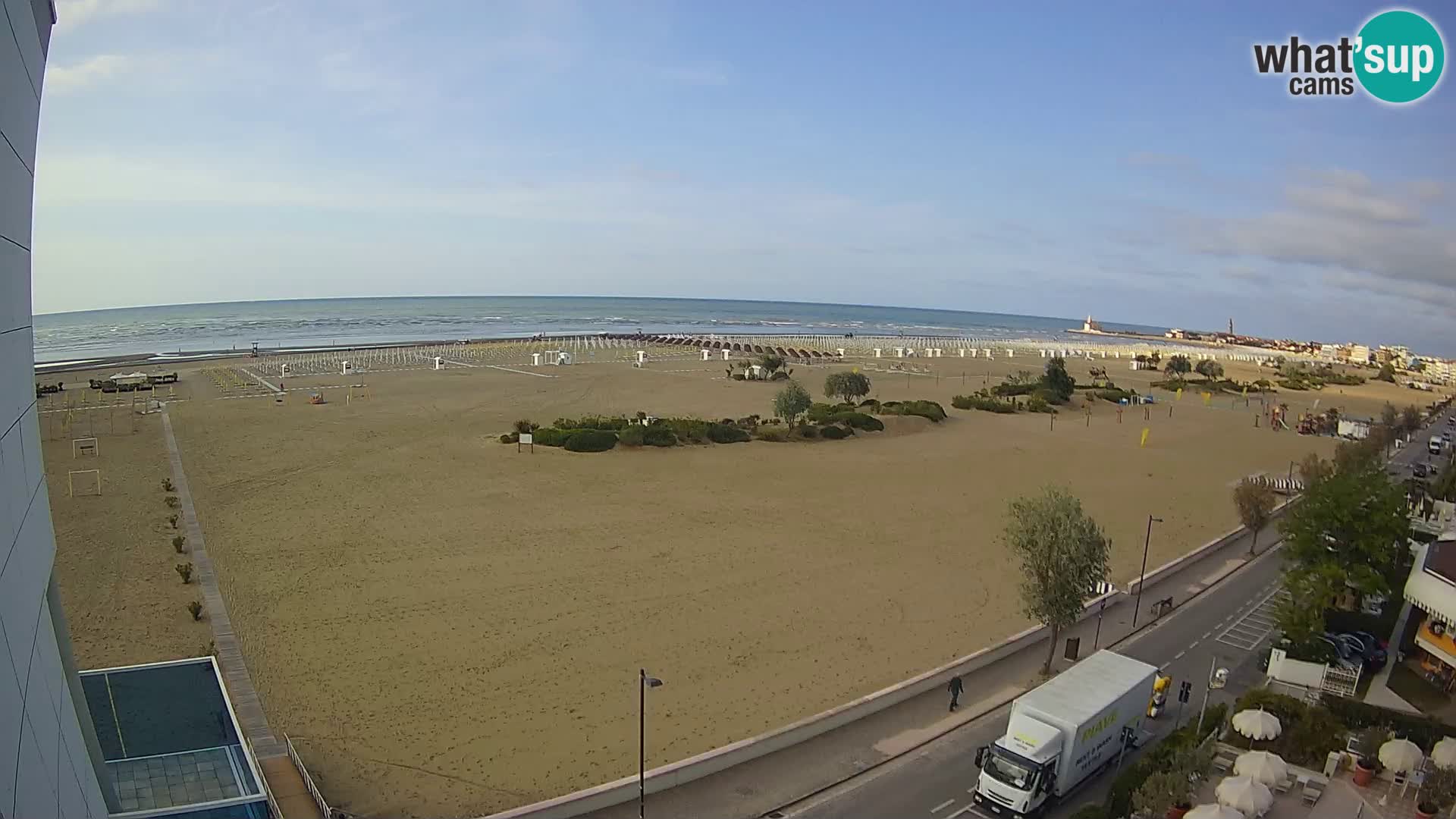 Hotel Panoramic en vivo Caorle playa Levante webcam – Italia