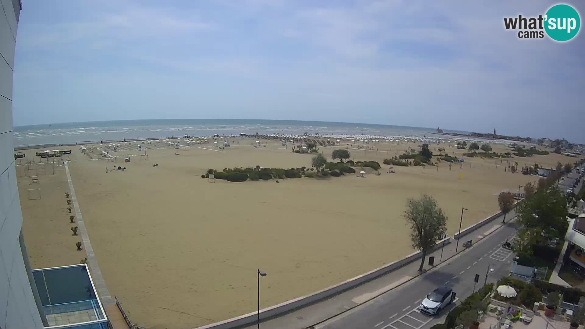 Hotel Panoramic en vivo Caorle playa Levante webcam – Italia