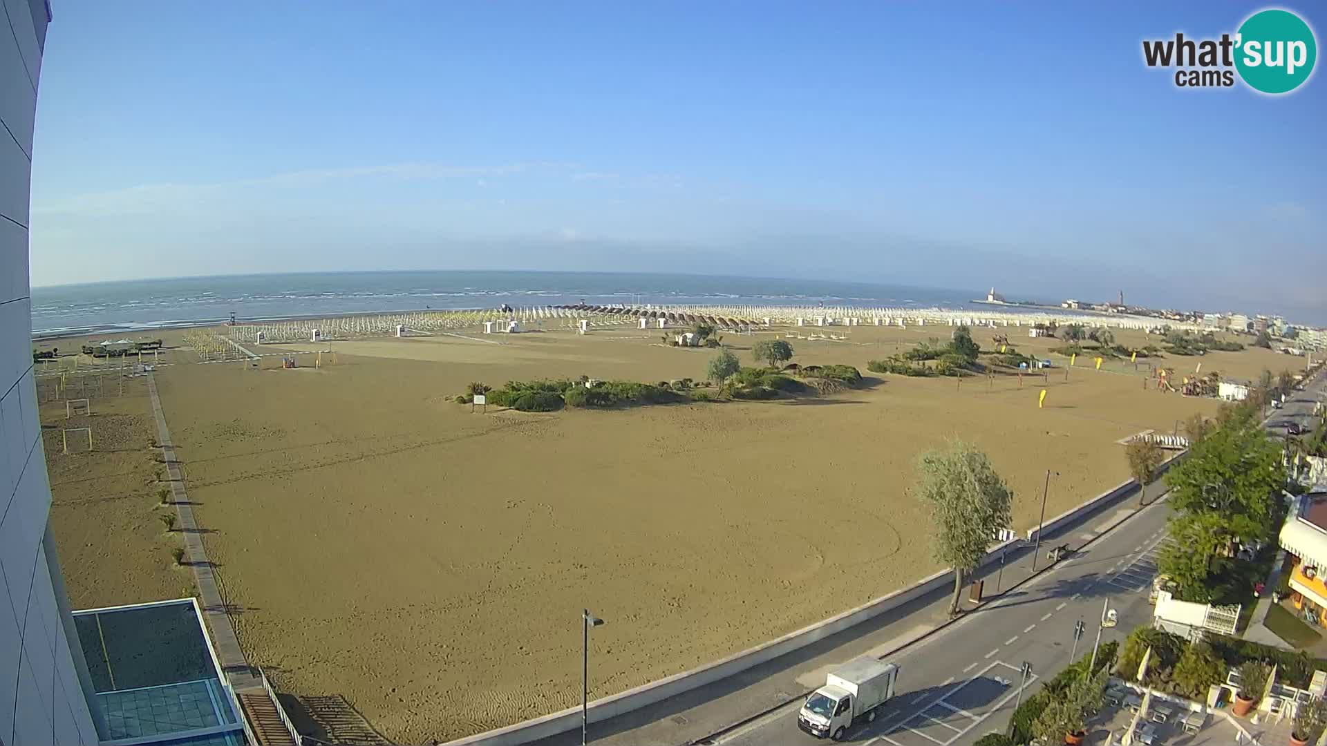Hotel Panoramic en vivo Caorle playa Levante webcam – Italia