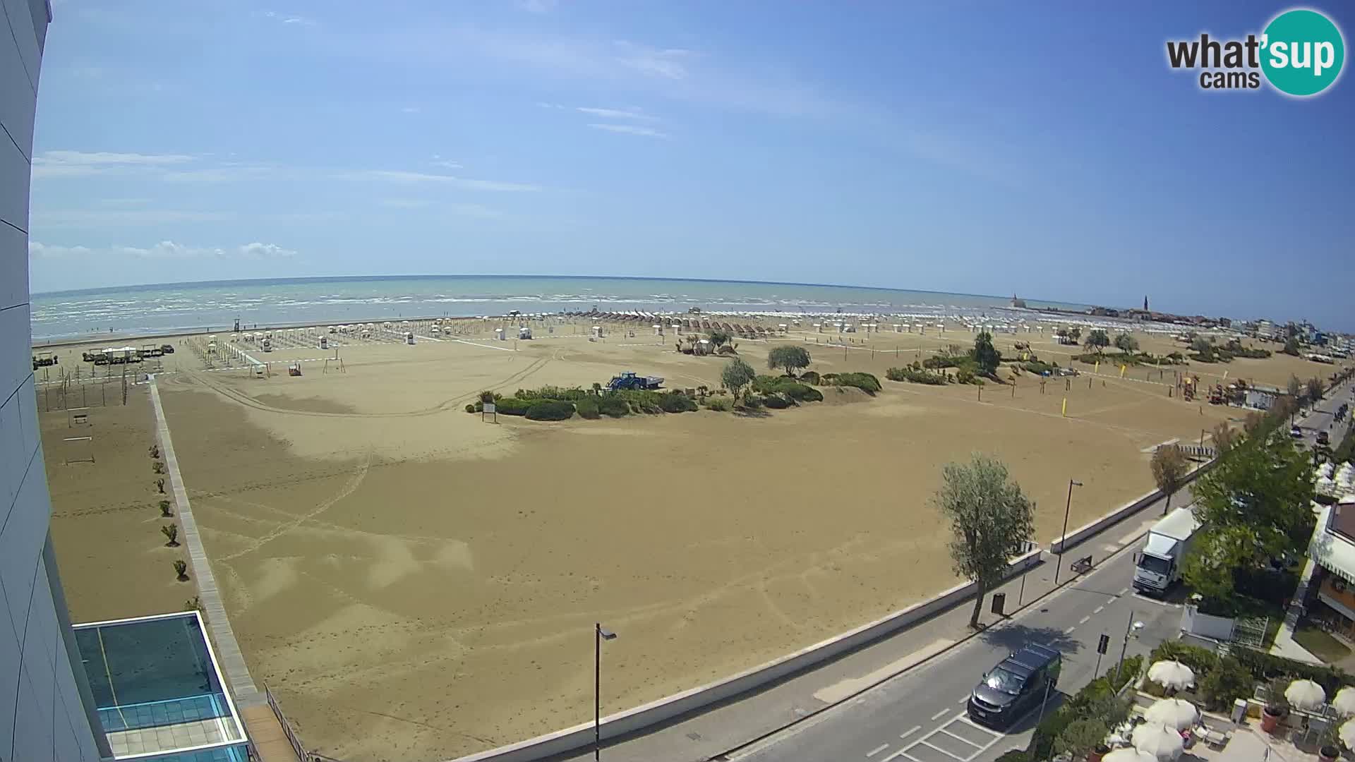 Hotel Panoramic en vivo Caorle playa Levante webcam – Italia