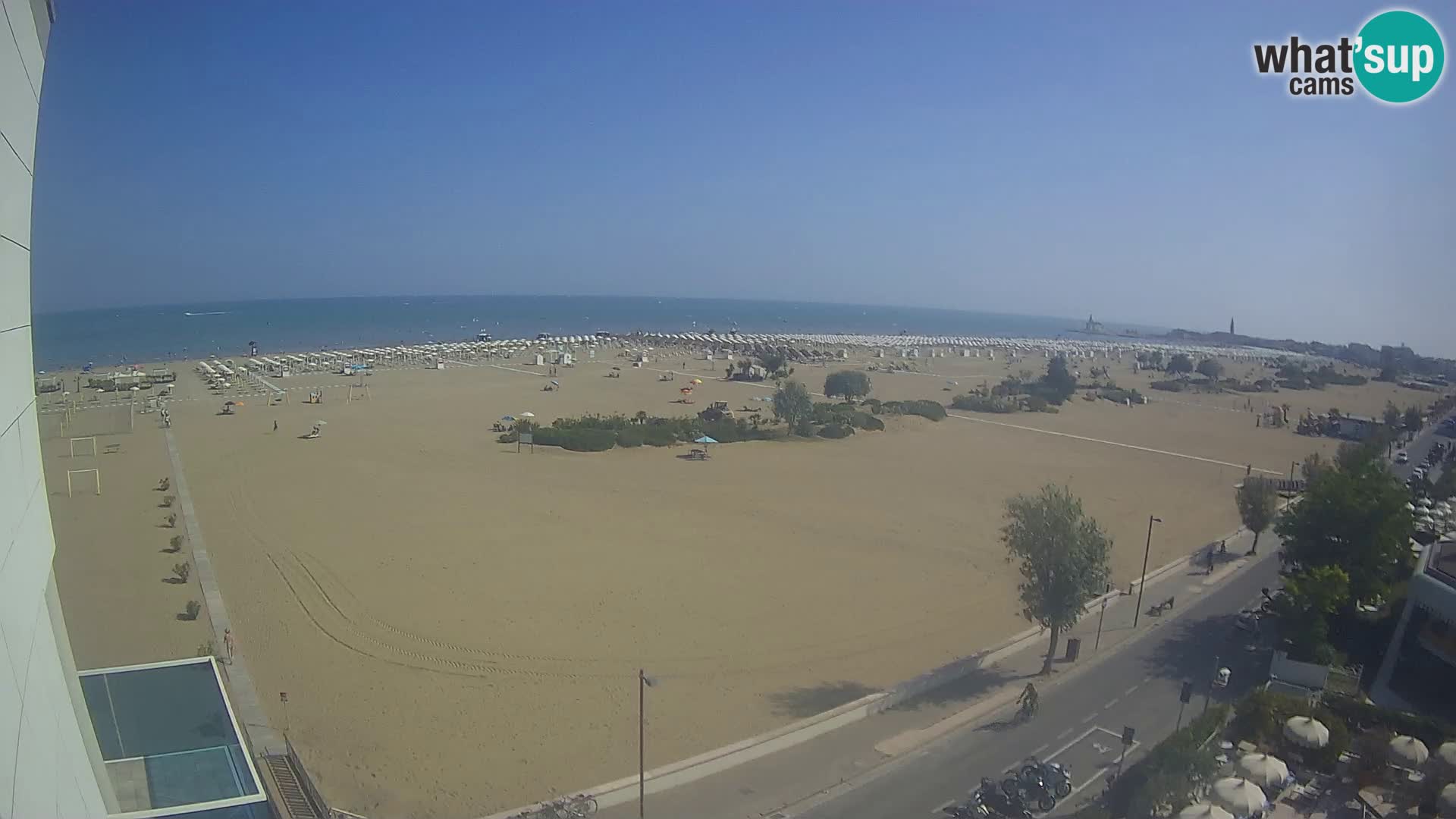 Hotel Panoramic Live view Caorle beach Levante webcam – Italy