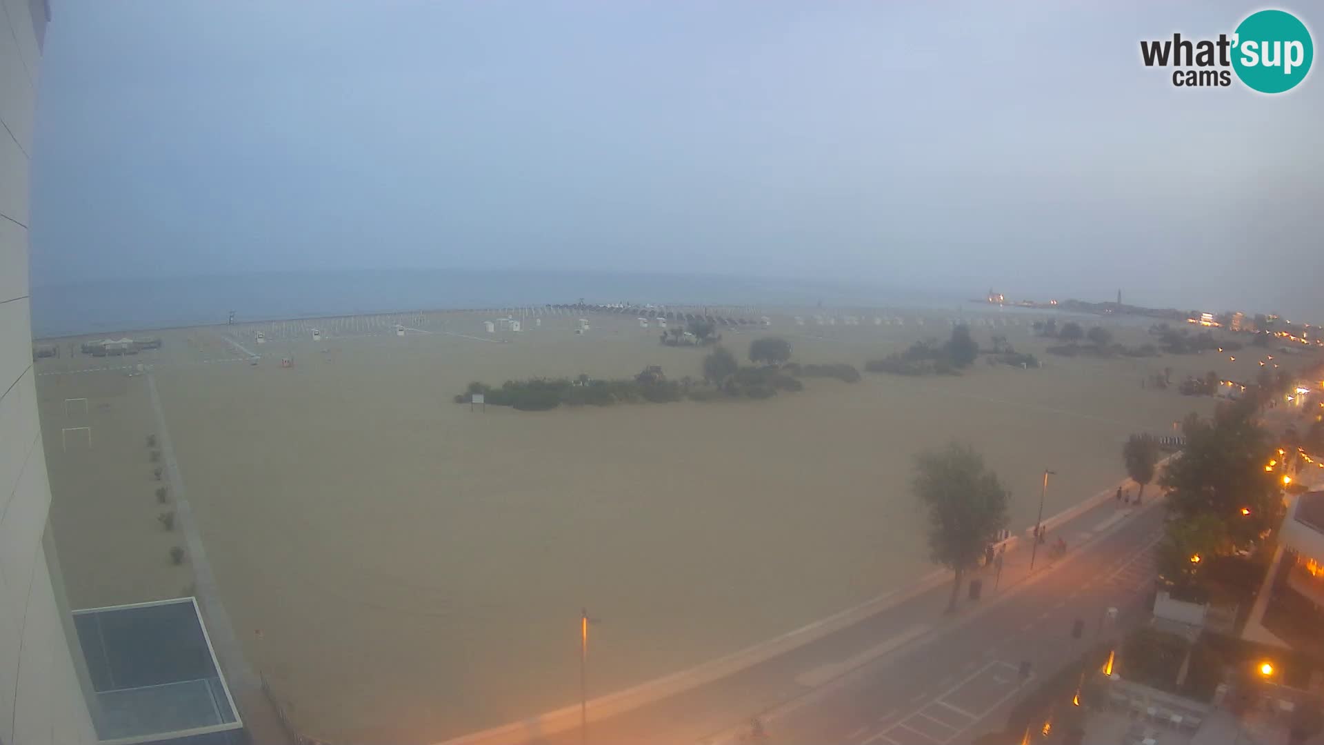 Hotel Panoramic dal vivo Caorle spiaggia Levante webcam