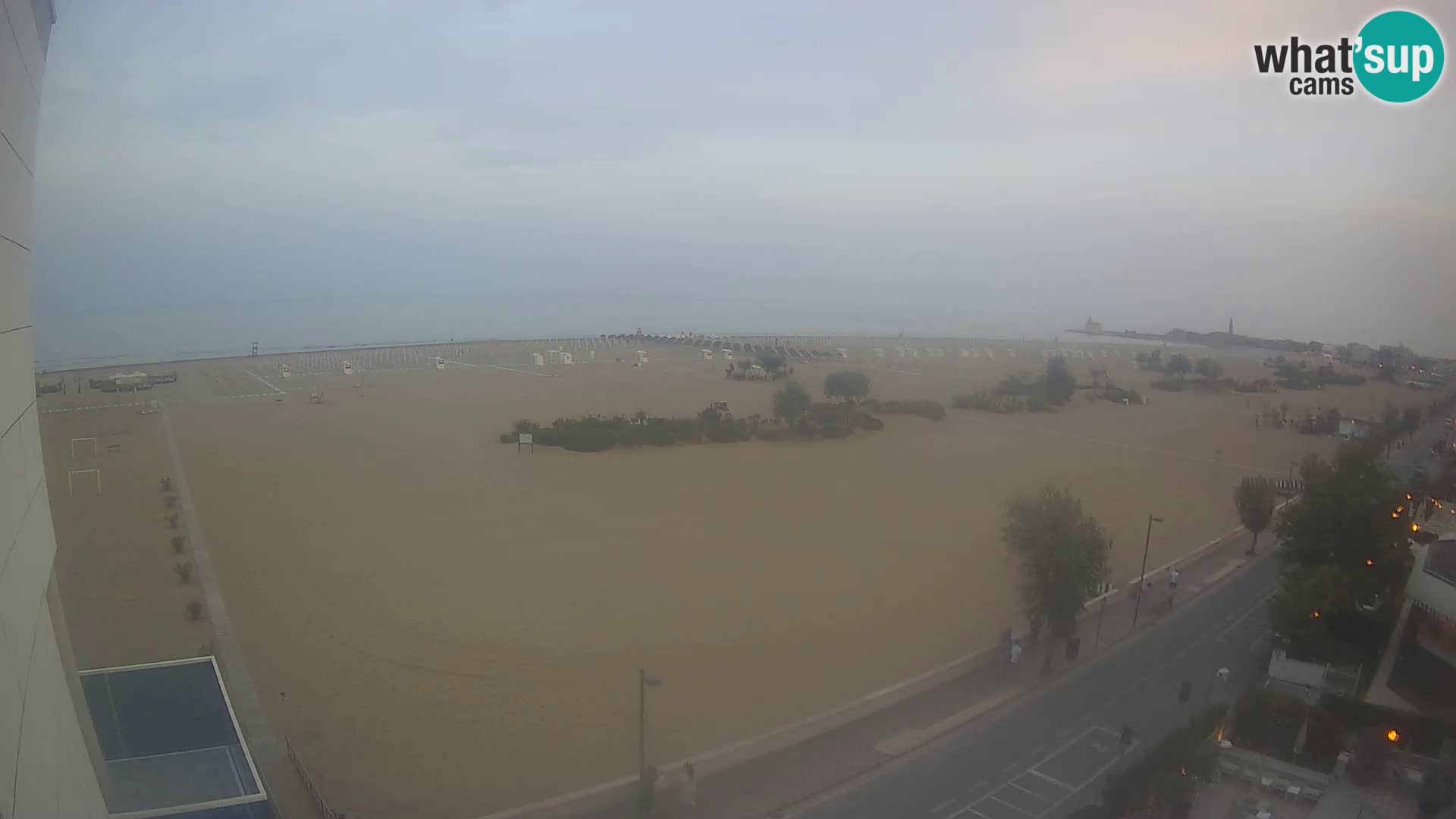 Hotel Panoramic dal vivo Caorle spiaggia Levante webcam