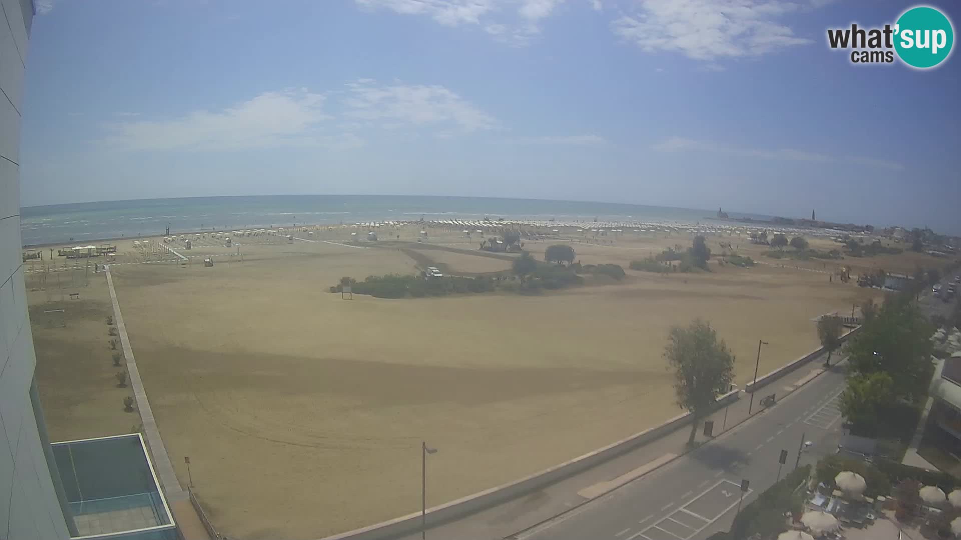 Hotel Panoramic en vivo Caorle playa Levante webcam – Italia
