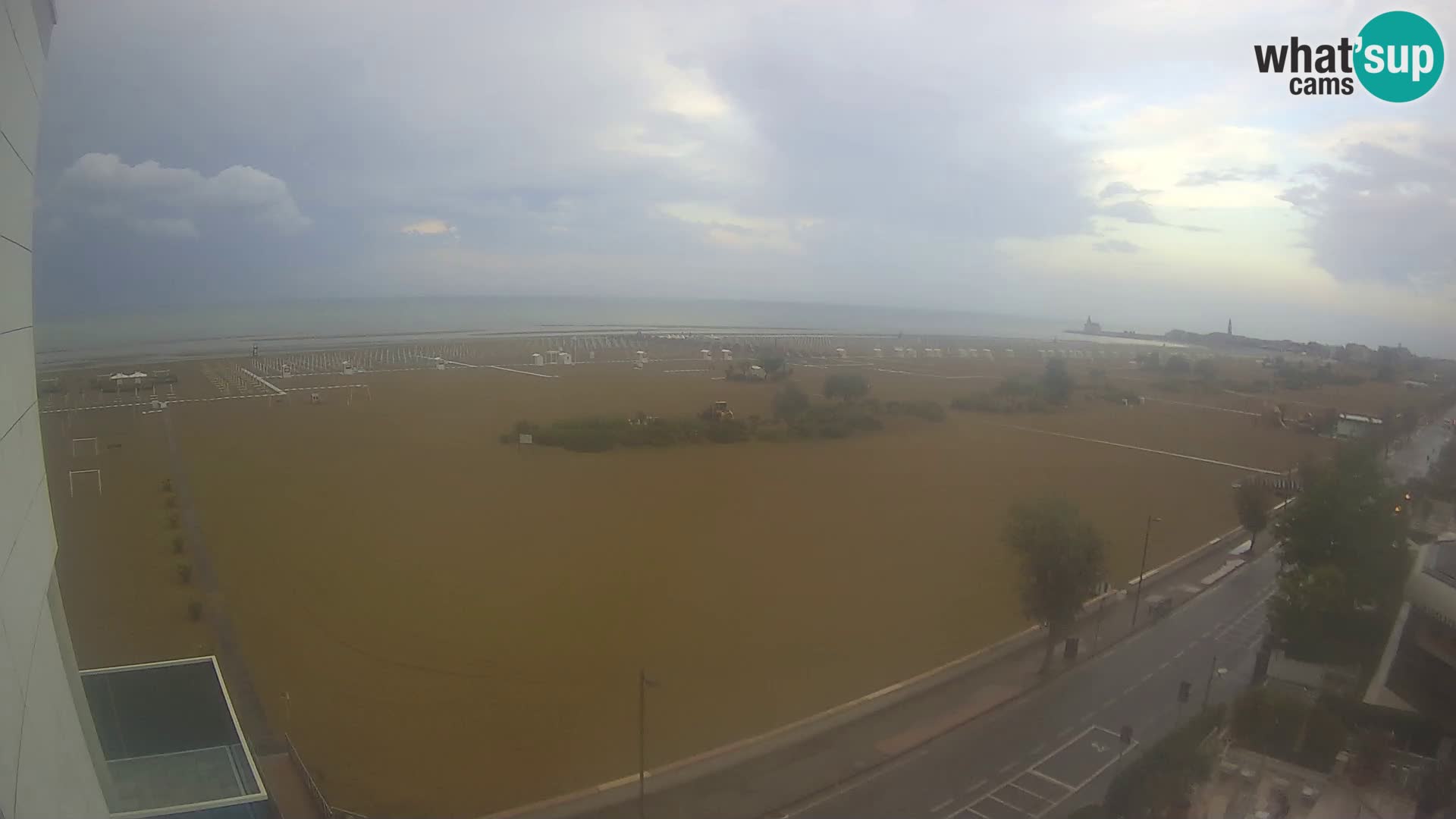 Hotel Panoramic v živo Caorle plaža Levante spletna kamera – Italija