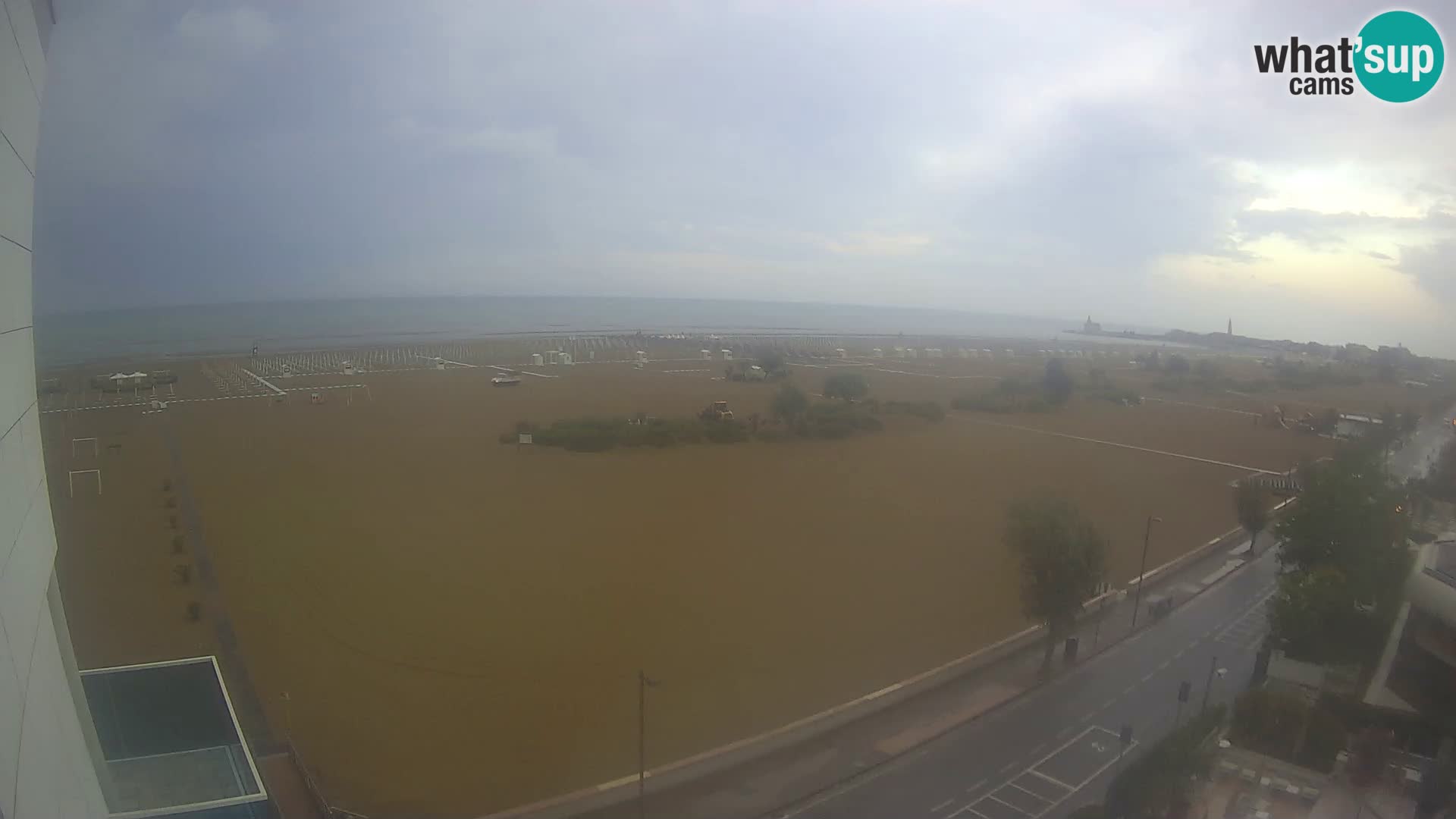 Hotel Panoramic v živo Caorle plaža Levante spletna kamera – Italija
