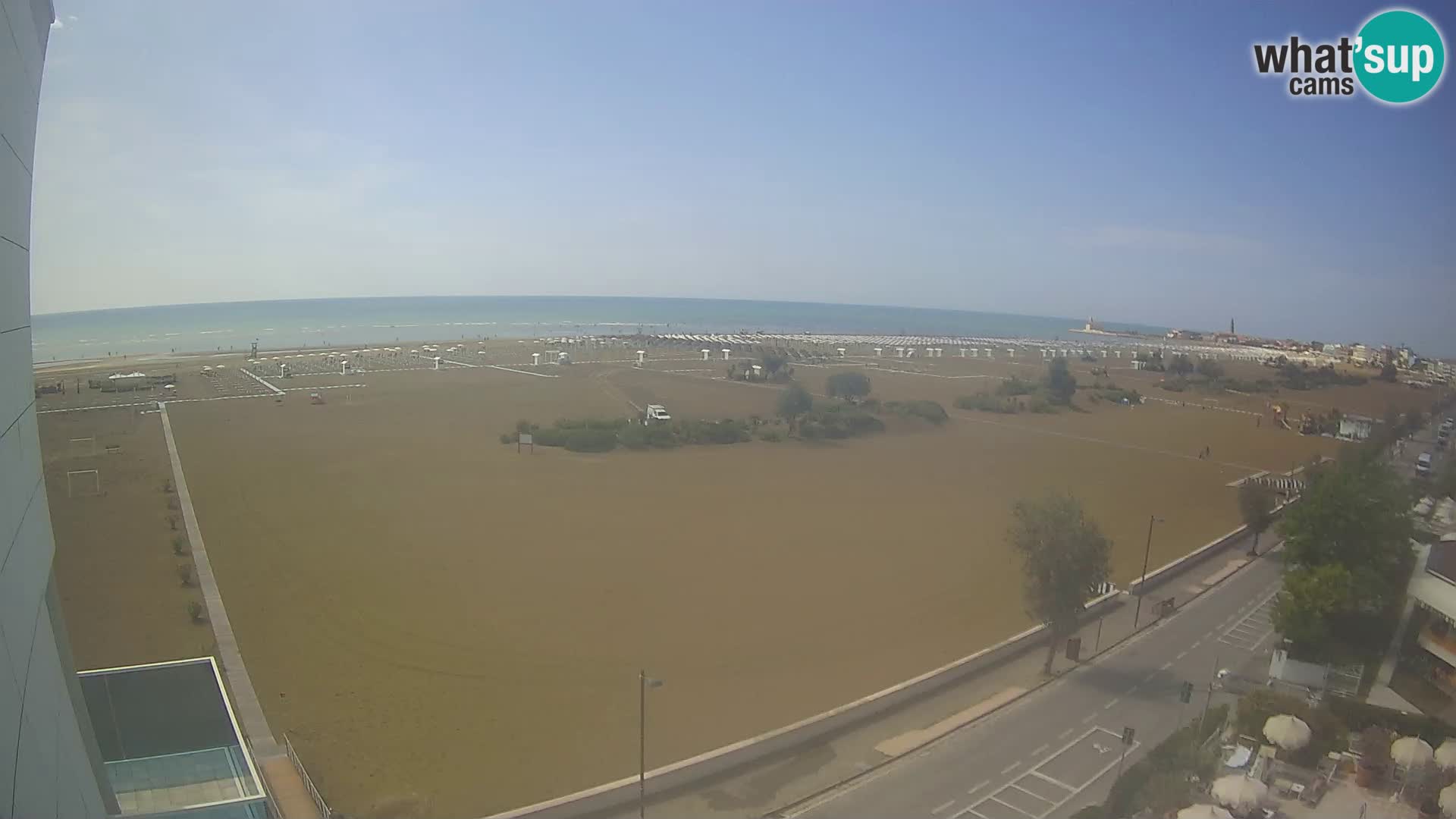 Hotel Panoramic u živo Caorle plaža Levante web kamera – Italija