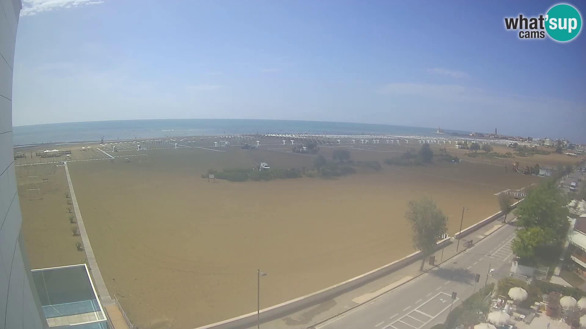 Hotel Panoramic dal vivo Caorle spiaggia Levante webcam