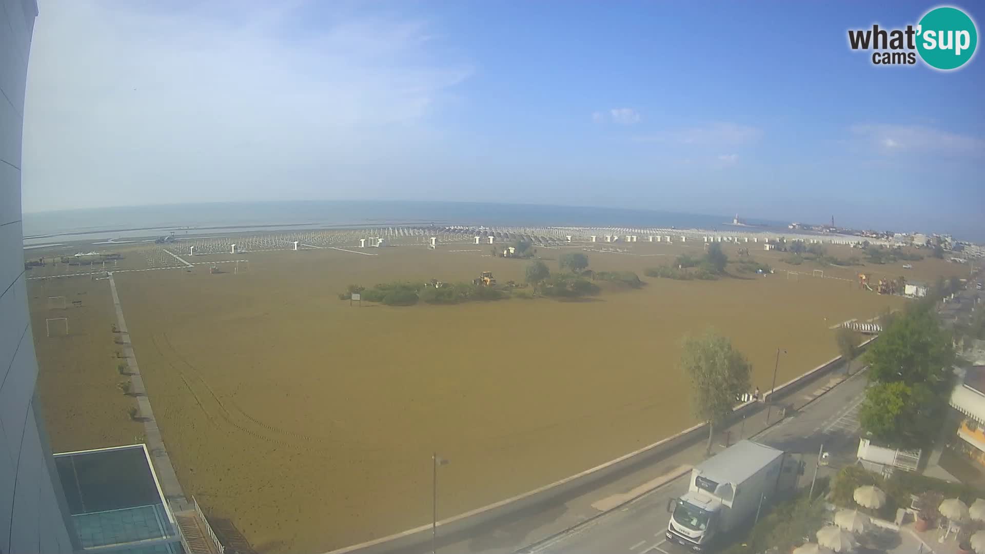 Hotel Panoramic en vivo Caorle playa Levante webcam – Italia