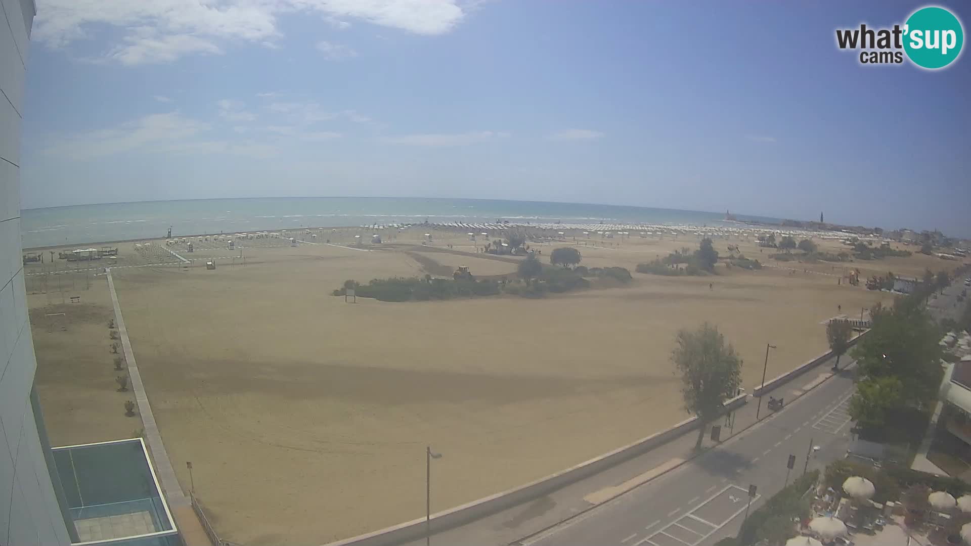 Hotel Panoramic en vivo Caorle playa Levante webcam – Italia