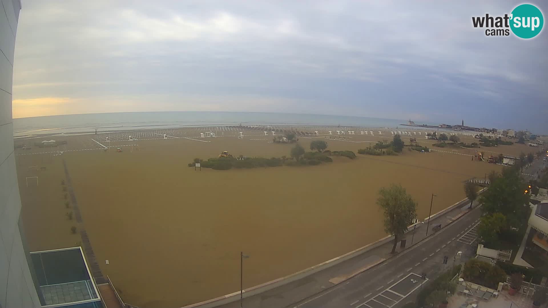 Hotel Panoramic dal vivo Caorle spiaggia Levante webcam