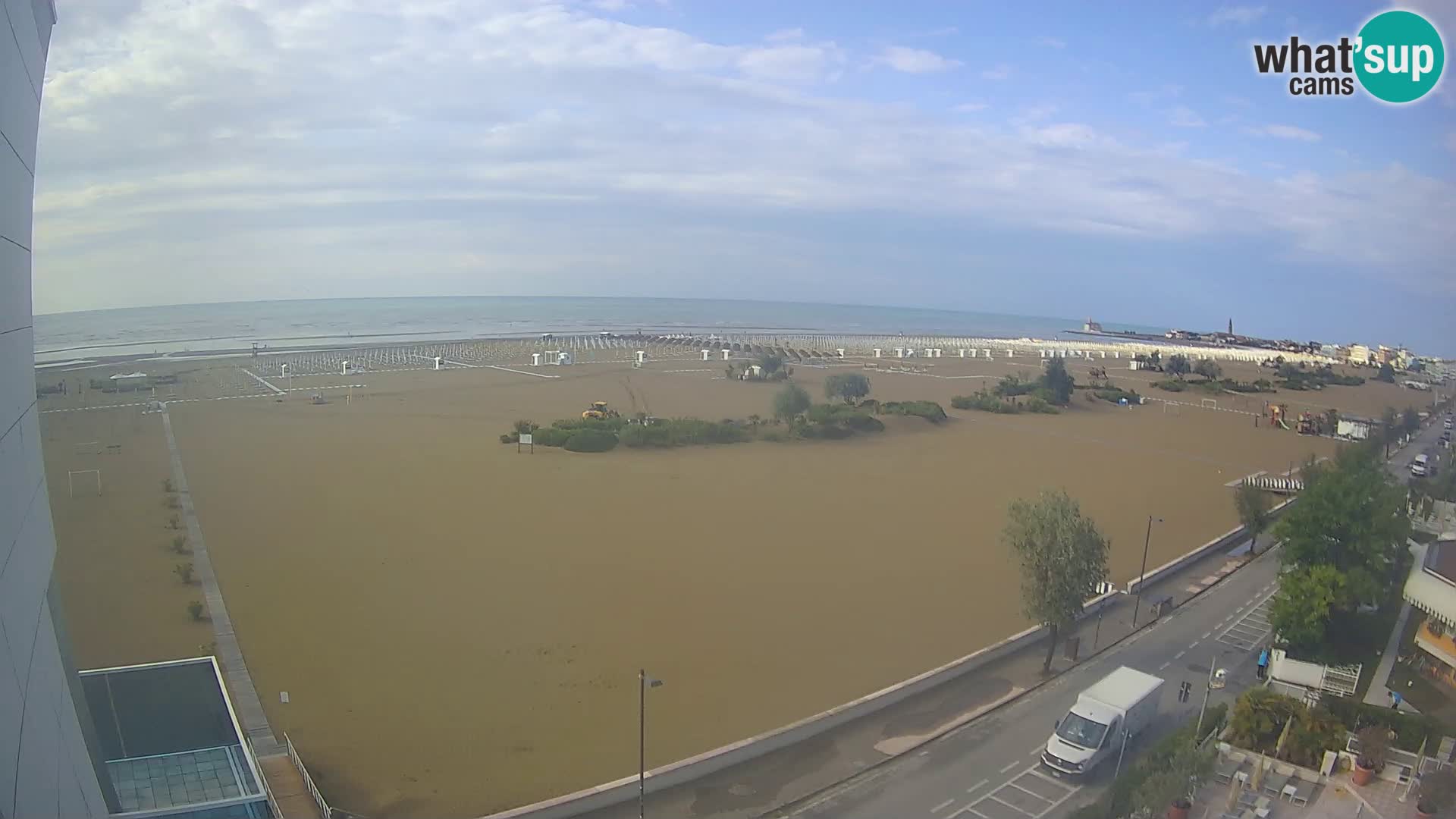 Hotel Panoramic dal vivo Caorle spiaggia Levante webcam