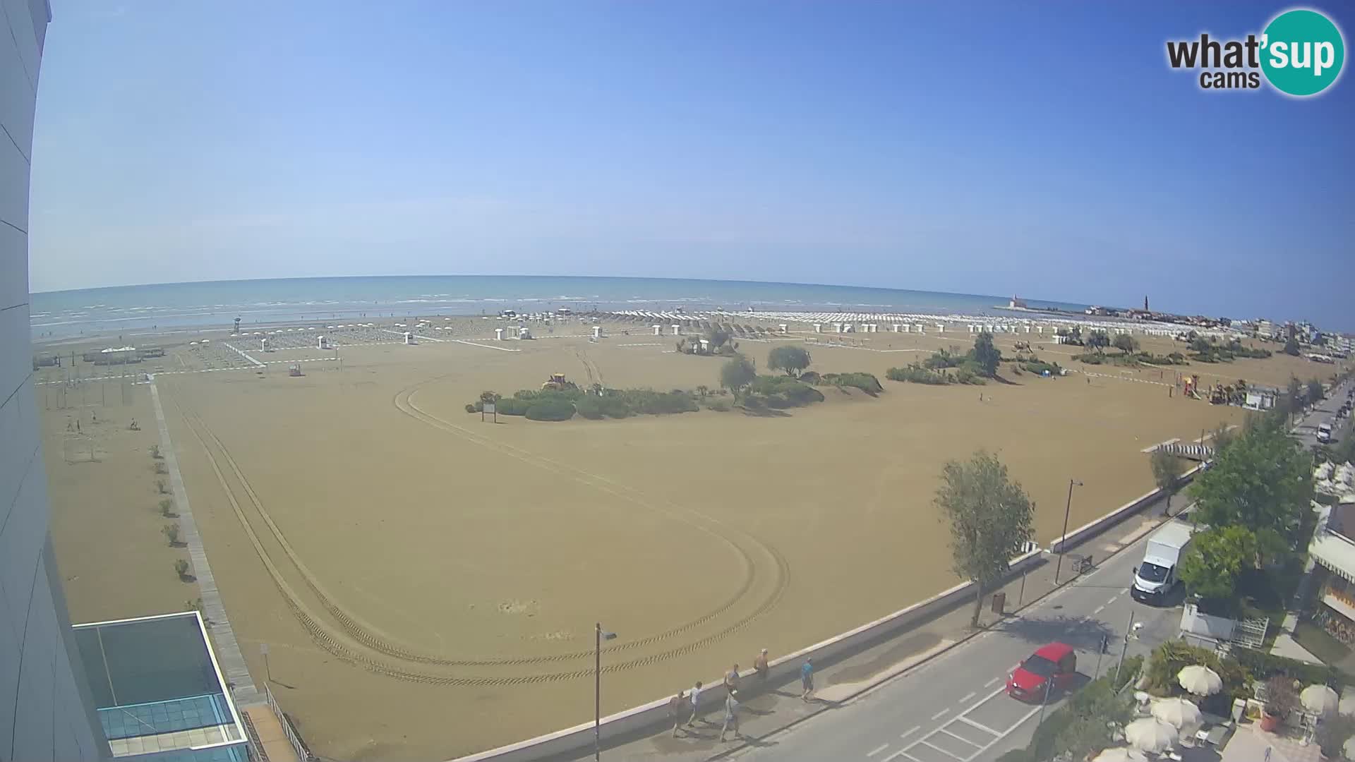 Hotel Panoramic en vivo Caorle playa Levante webcam – Italia