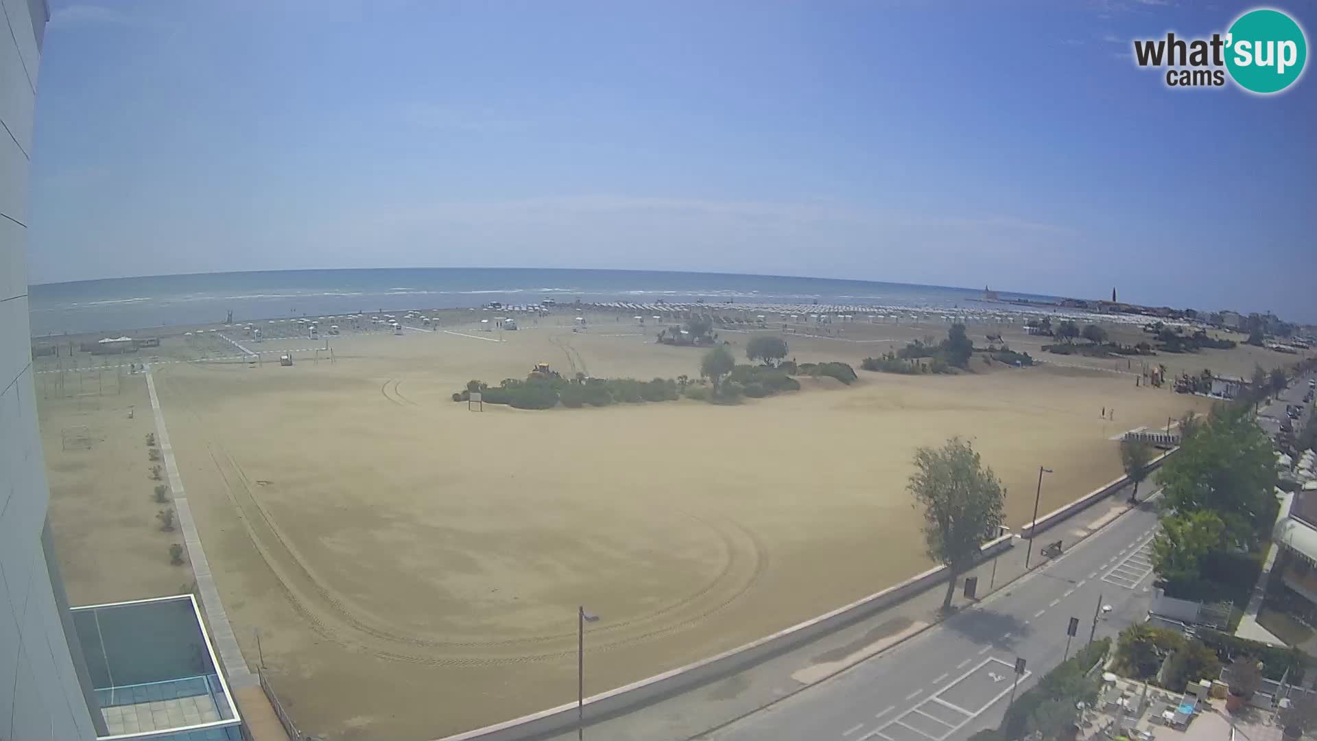 Hotel Panoramic u živo Caorle plaža Levante web kamera – Italija