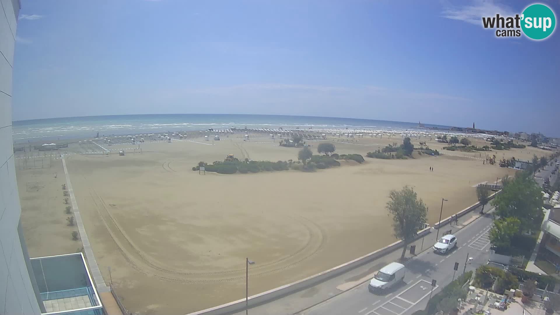 Hotel Panoramic u živo Caorle plaža Levante web kamera – Italija