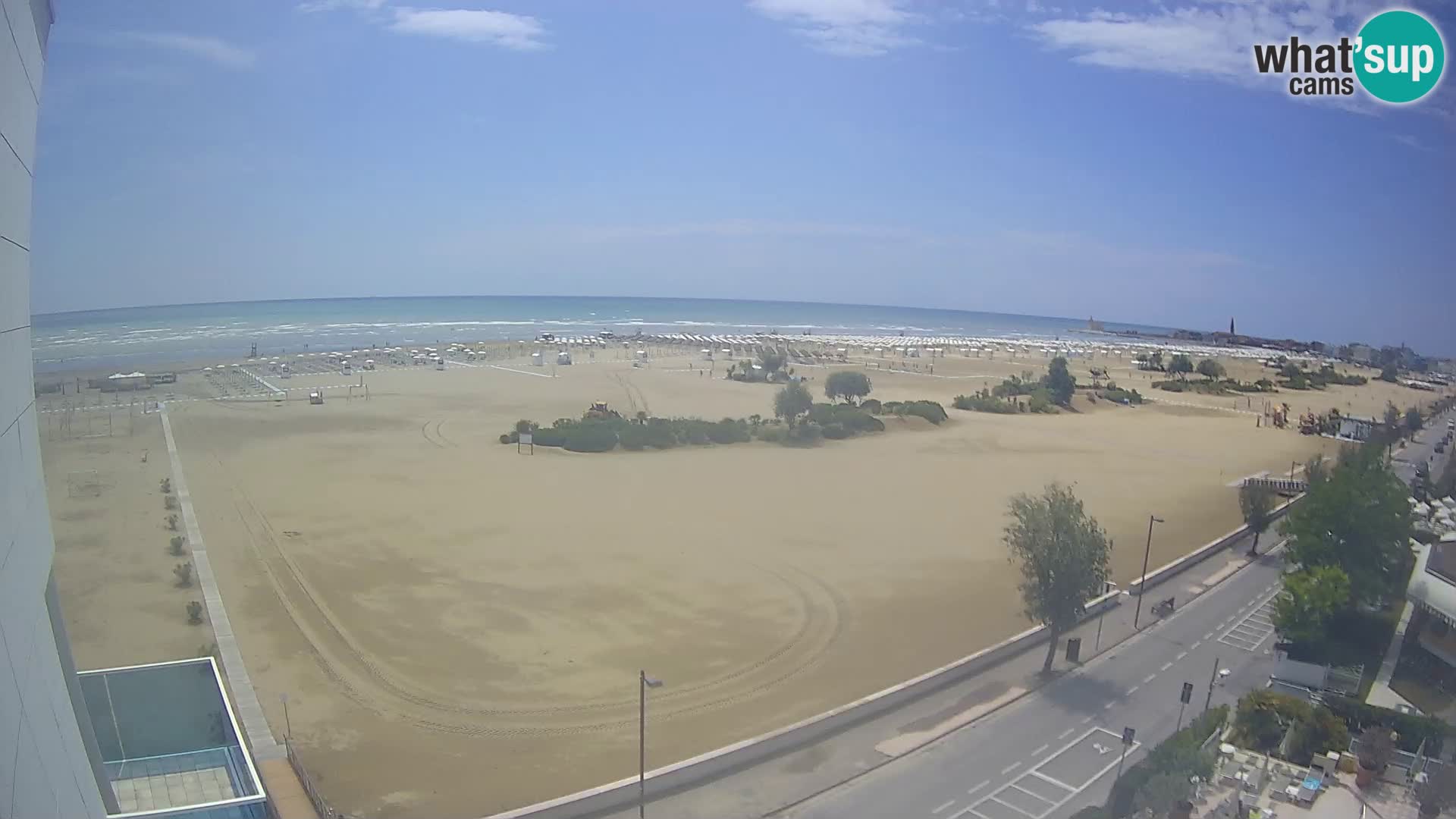 Hotel Panoramic Live view Caorle beach Levante webcam – Italy