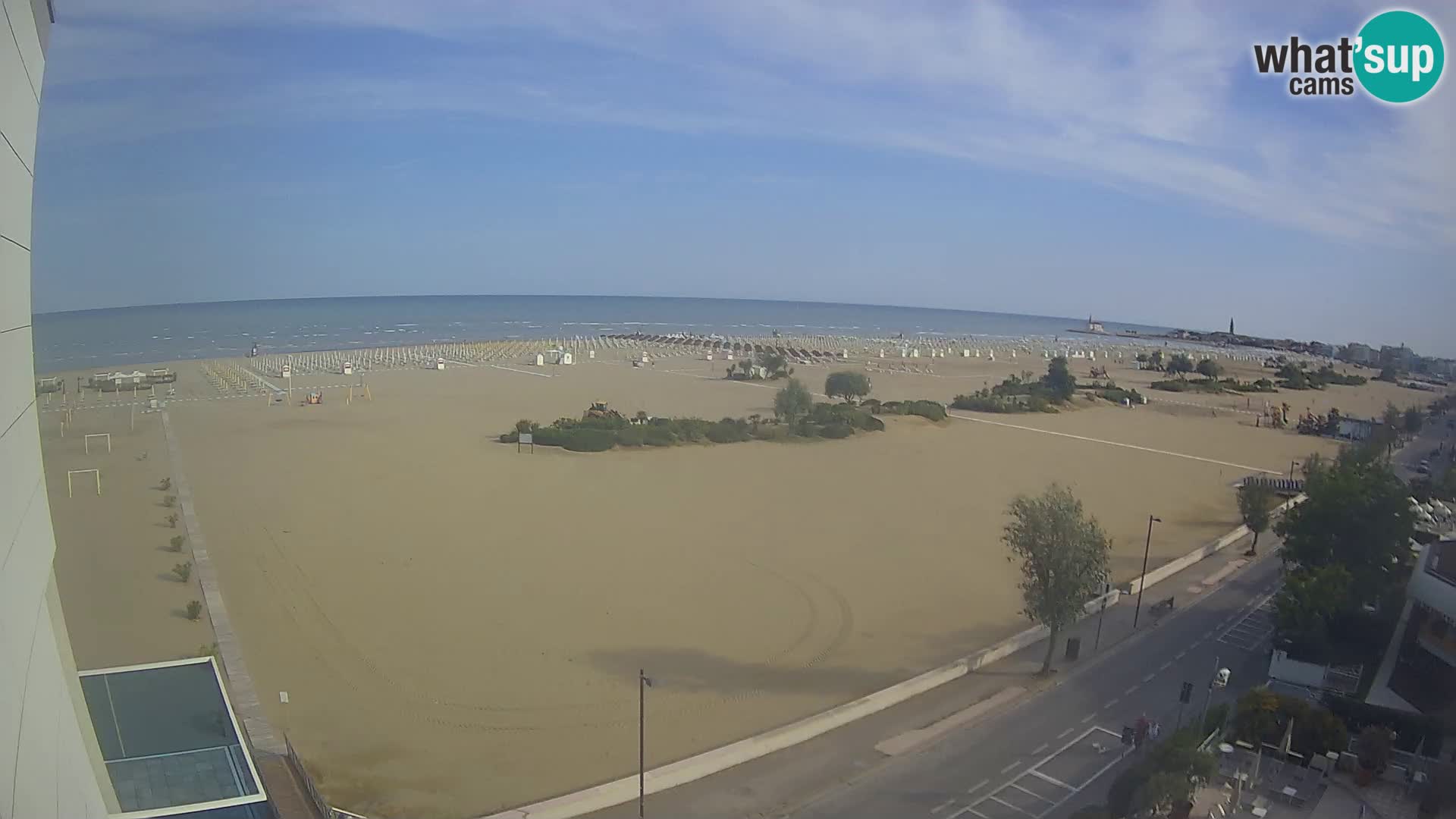 Hotel Panoramic Live view Caorle beach Levante webcam – Italy