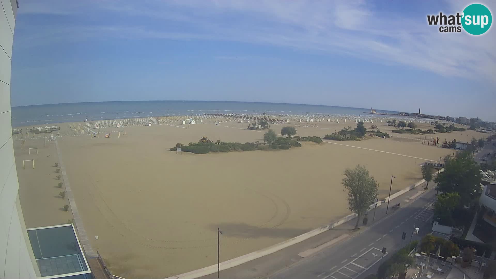Hotel Panoramic Live view Caorle beach Levante webcam – Italy