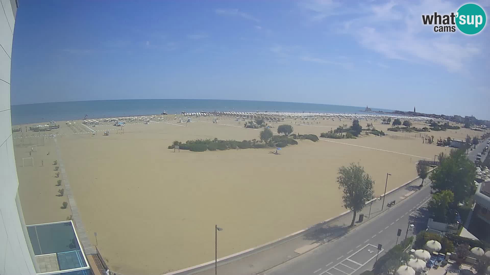 Hotel Panoramic Live view Caorle beach Levante webcam – Italy
