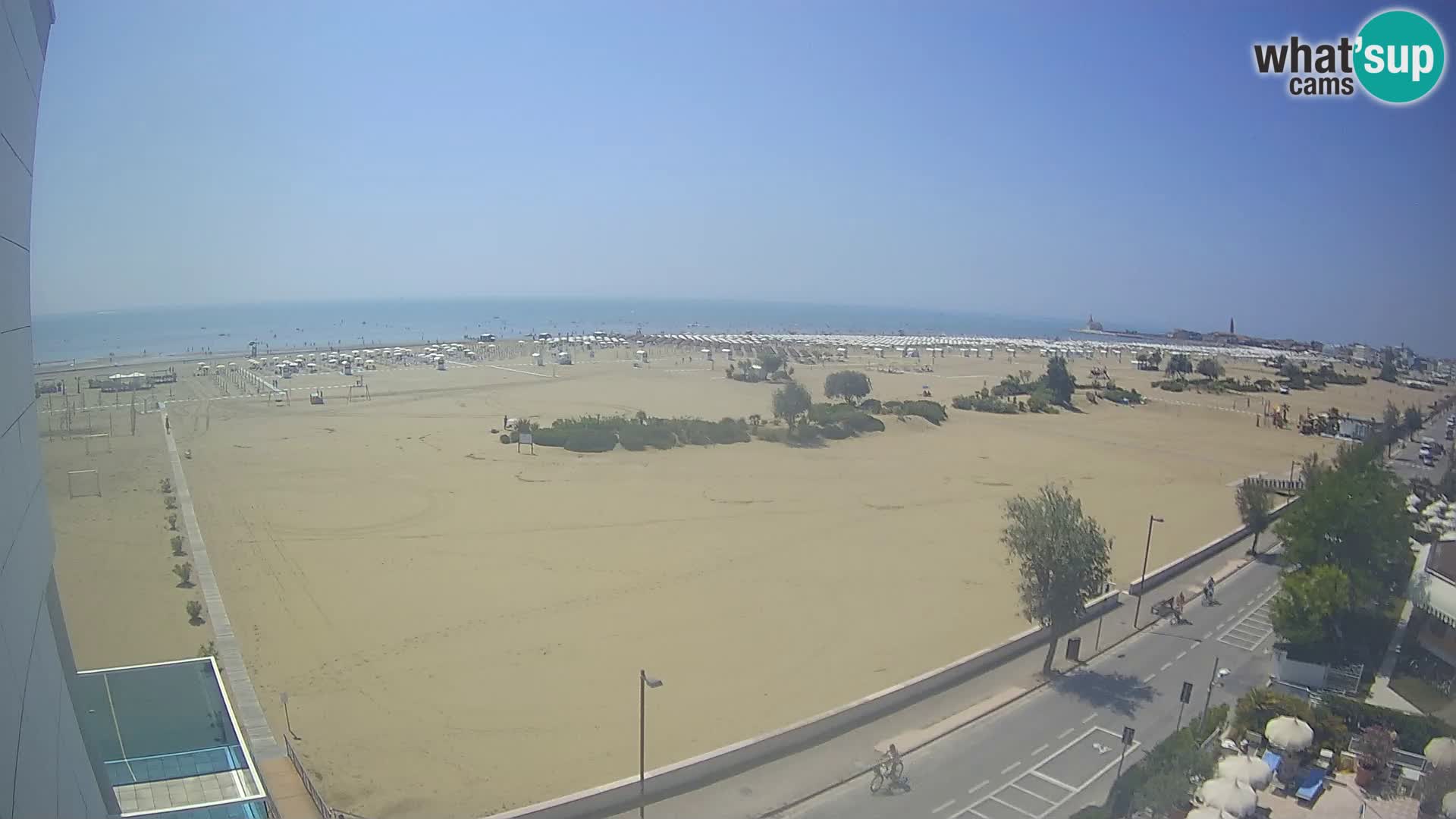 Hotel Panoramic en vivo Caorle playa Levante webcam – Italia