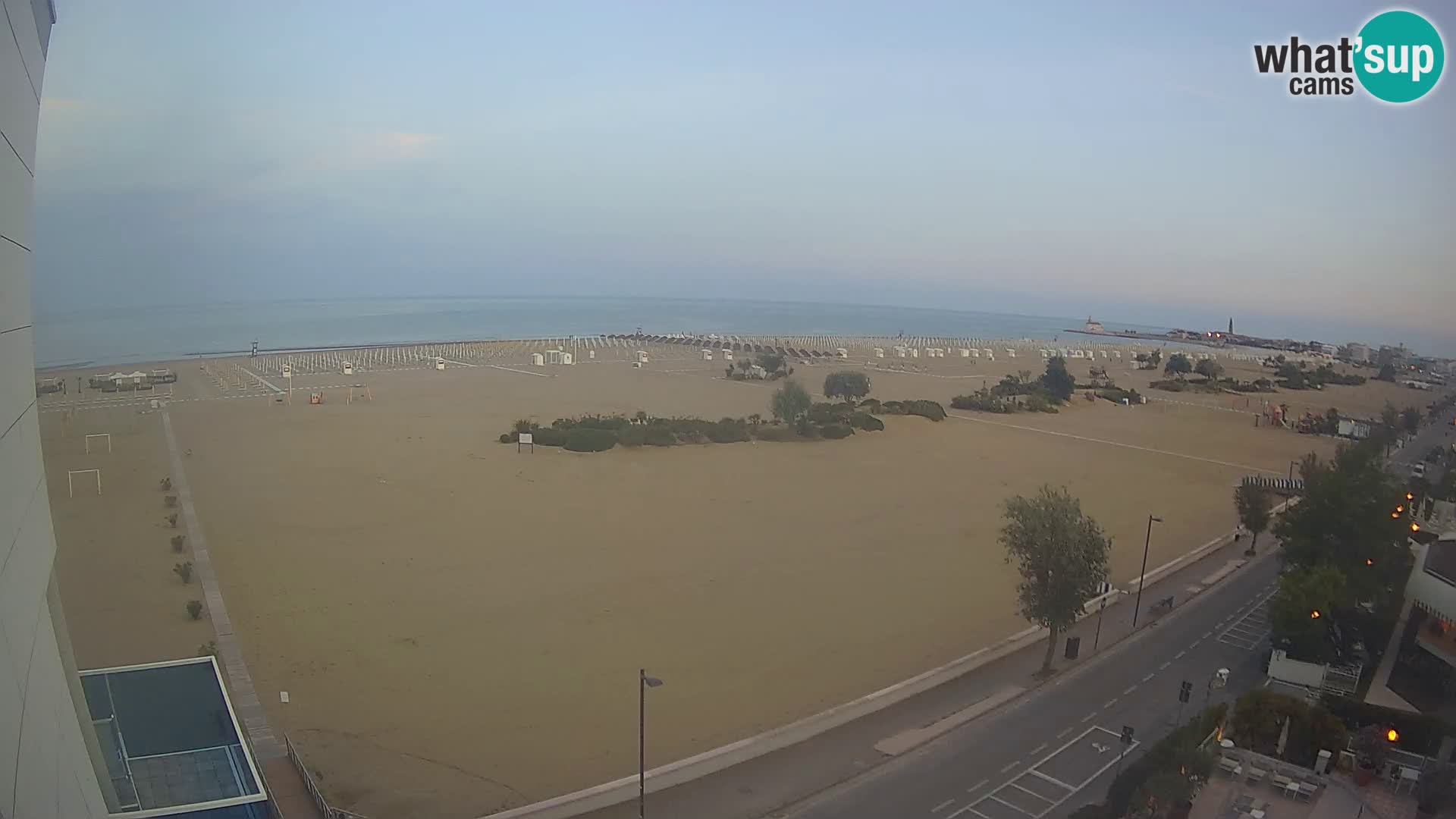 Hotel Panoramic v živo Caorle plaža Levante spletna kamera – Italija