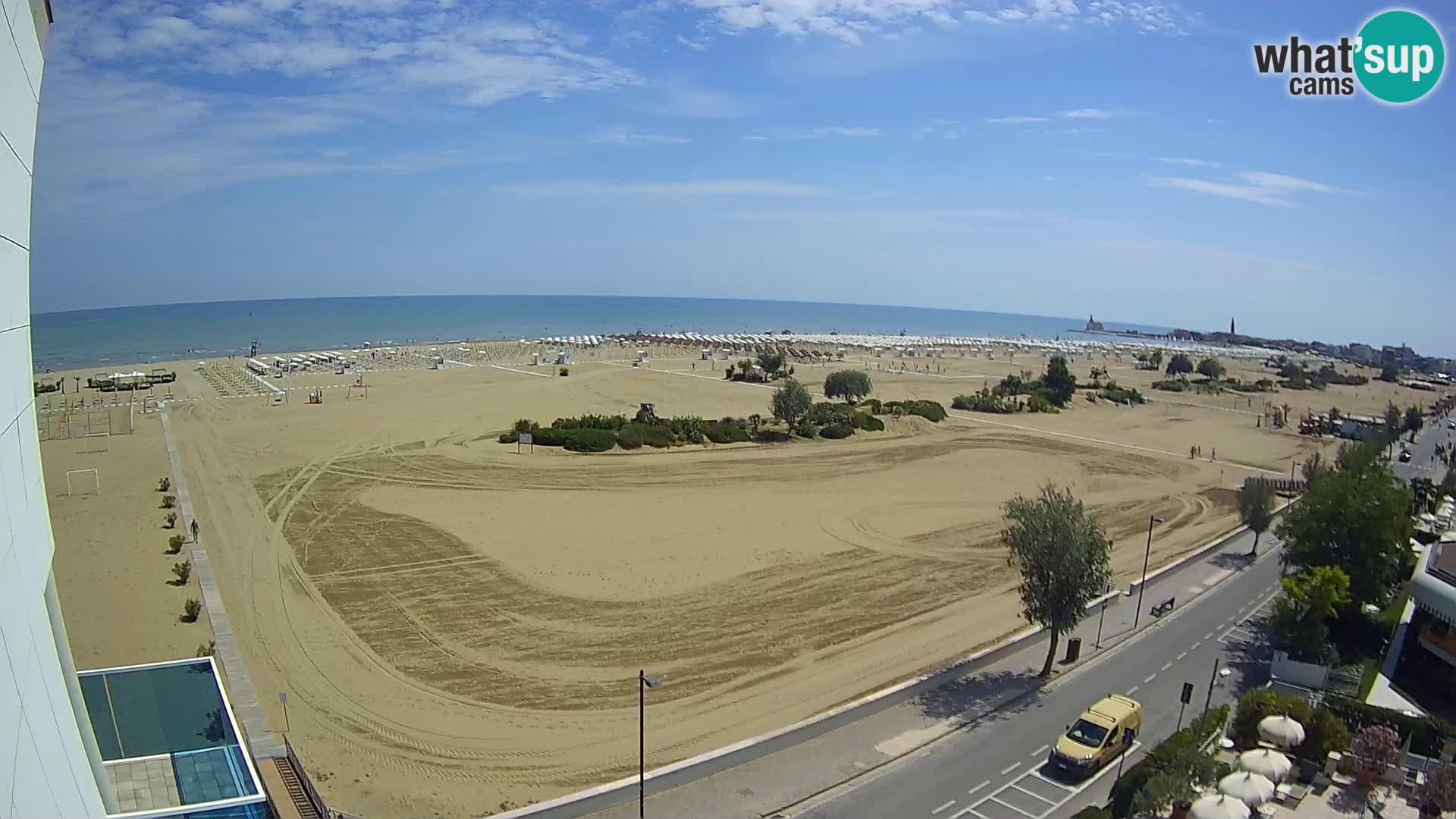 Hotel Panoramic webcam Caorle strand Levante live – Italien