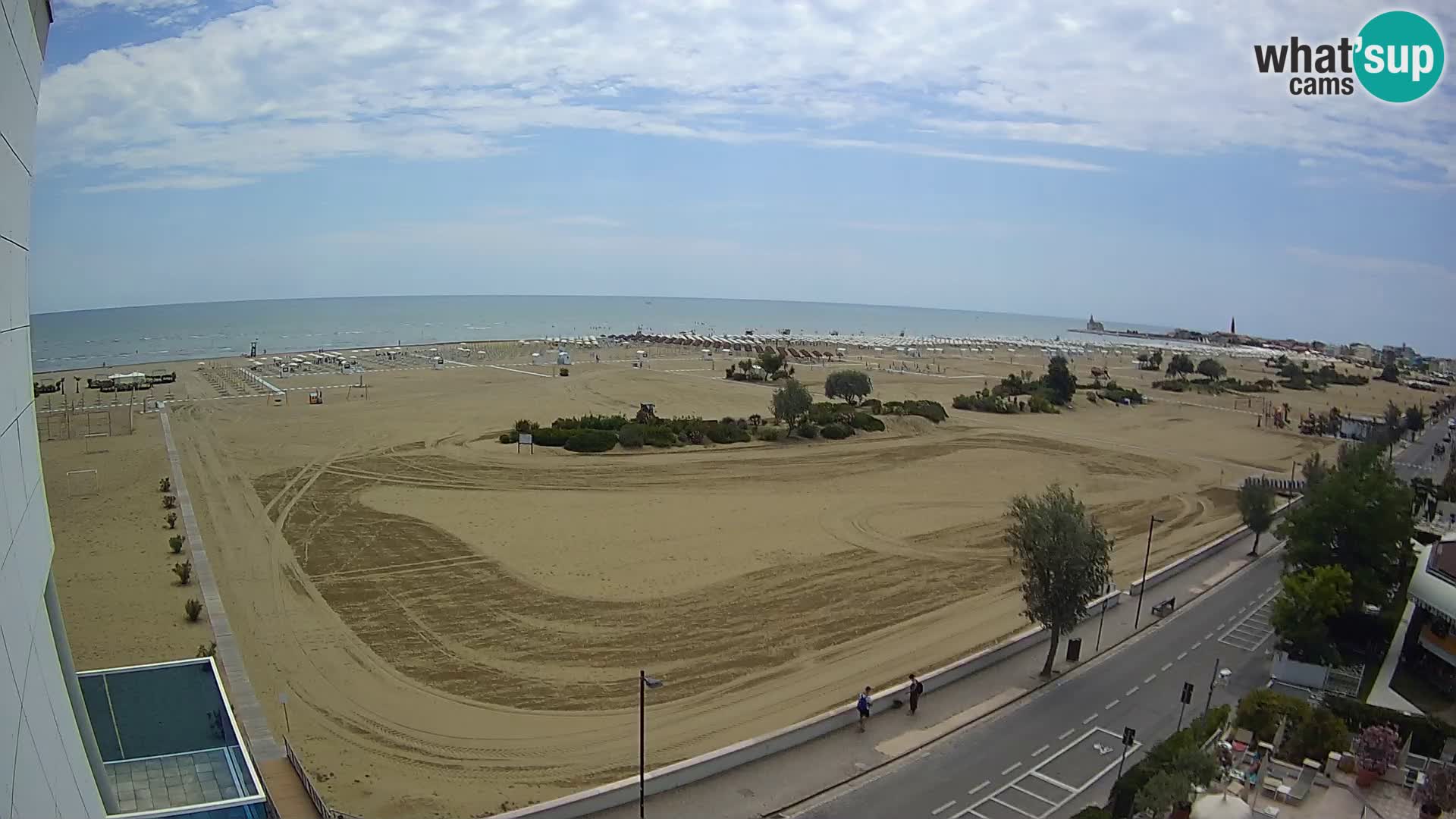 Hotel Panoramic Live view Caorle beach Levante webcam – Italy