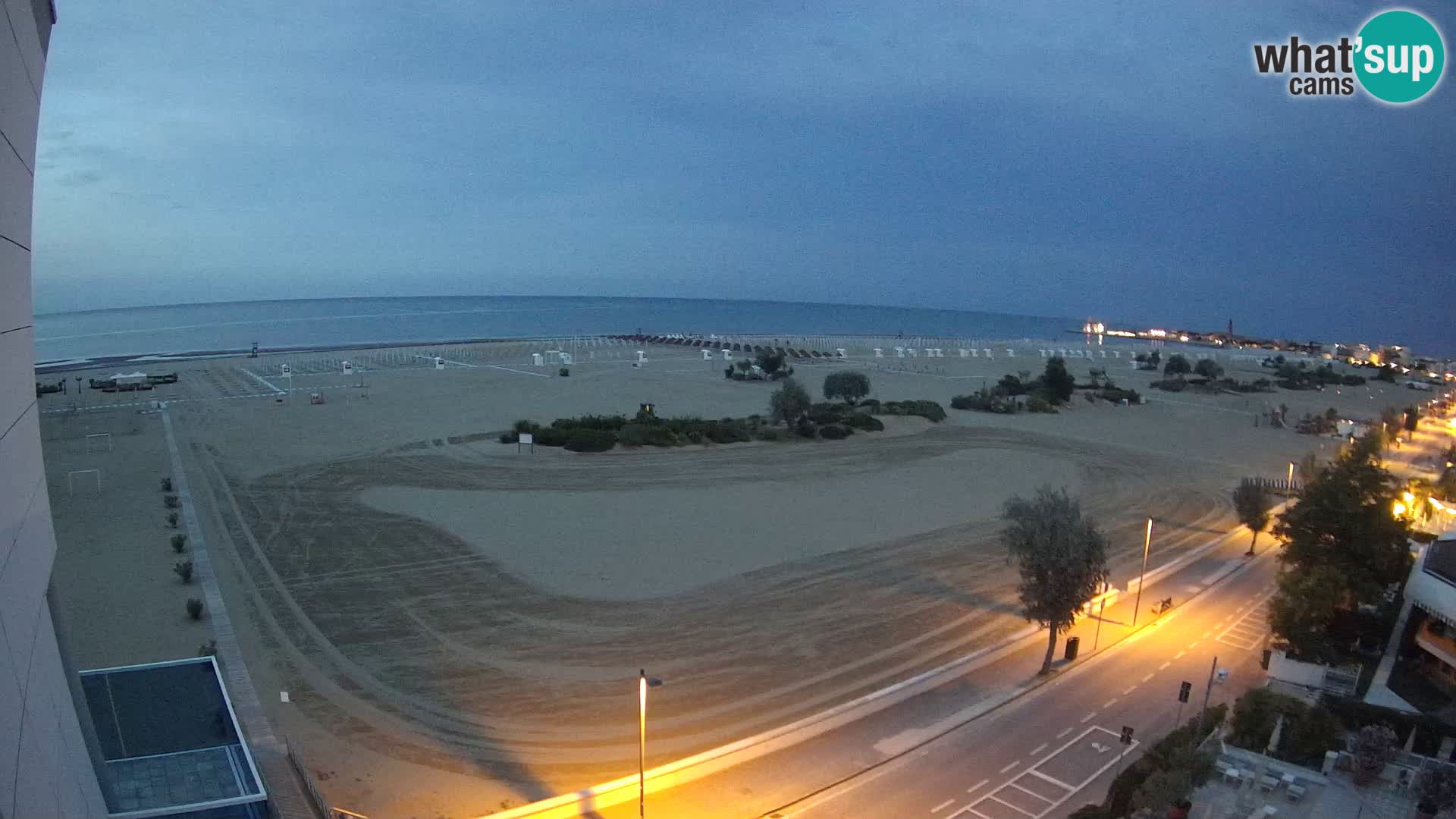 Hotel Panoramic dal vivo Caorle spiaggia Levante webcam