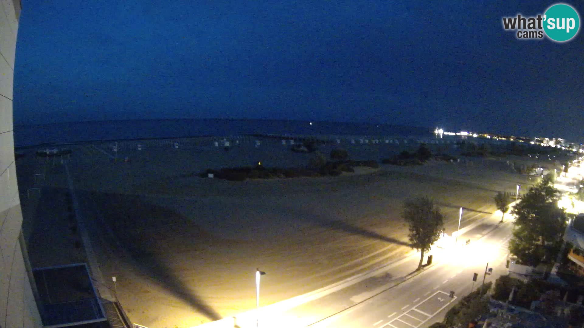 Hotel Panoramic dal vivo Caorle spiaggia Levante webcam