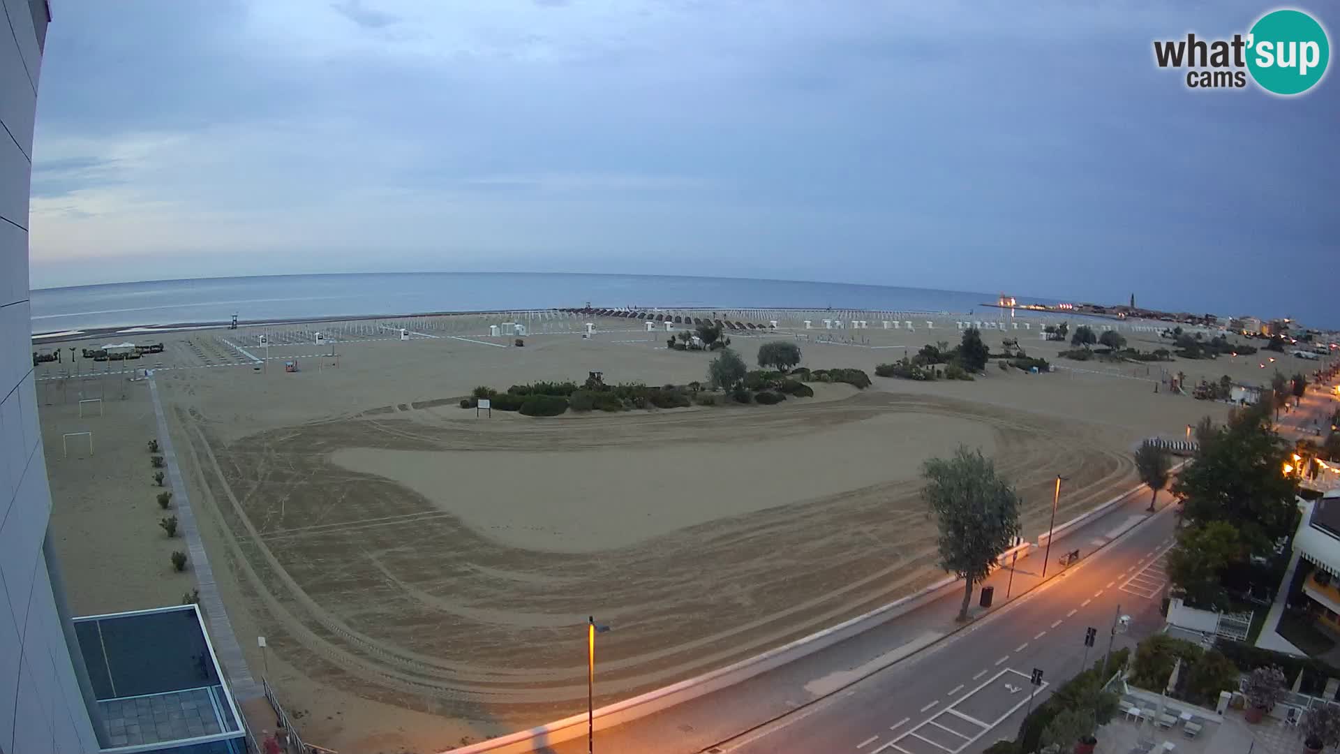 Hotel Panoramic Live view Caorle beach Levante webcam – Italy