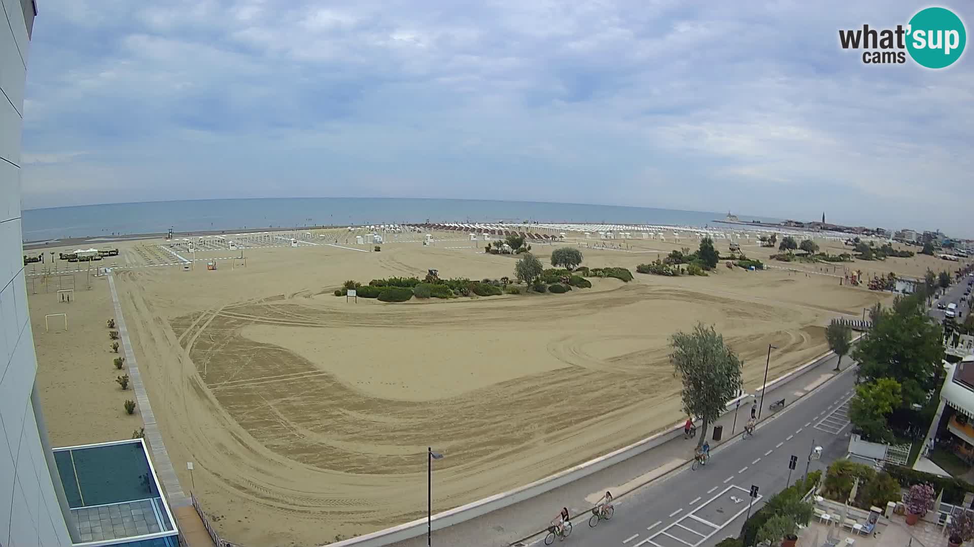 Hotel Panoramic u živo Caorle plaža Levante web kamera – Italija