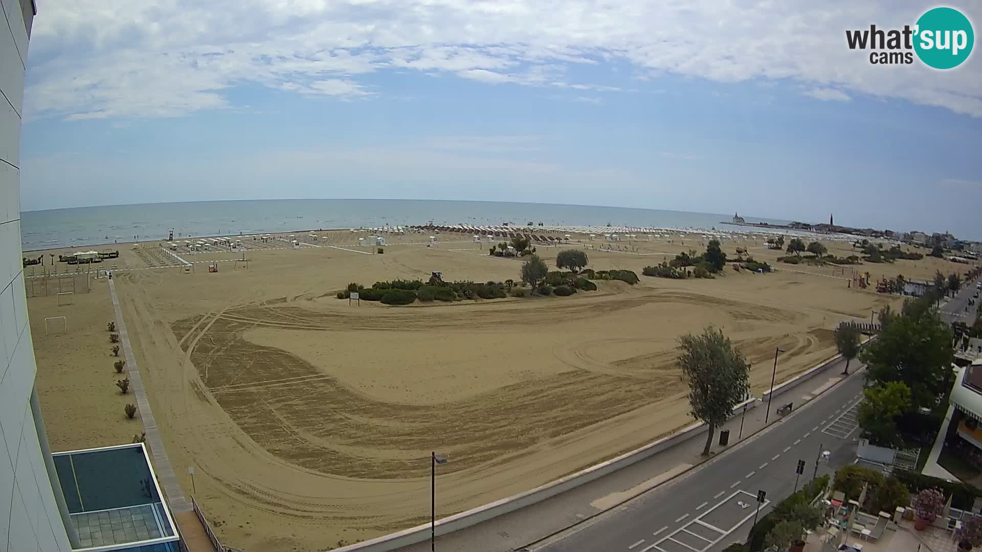 Hotel Panoramic Live view Caorle beach Levante webcam – Italy