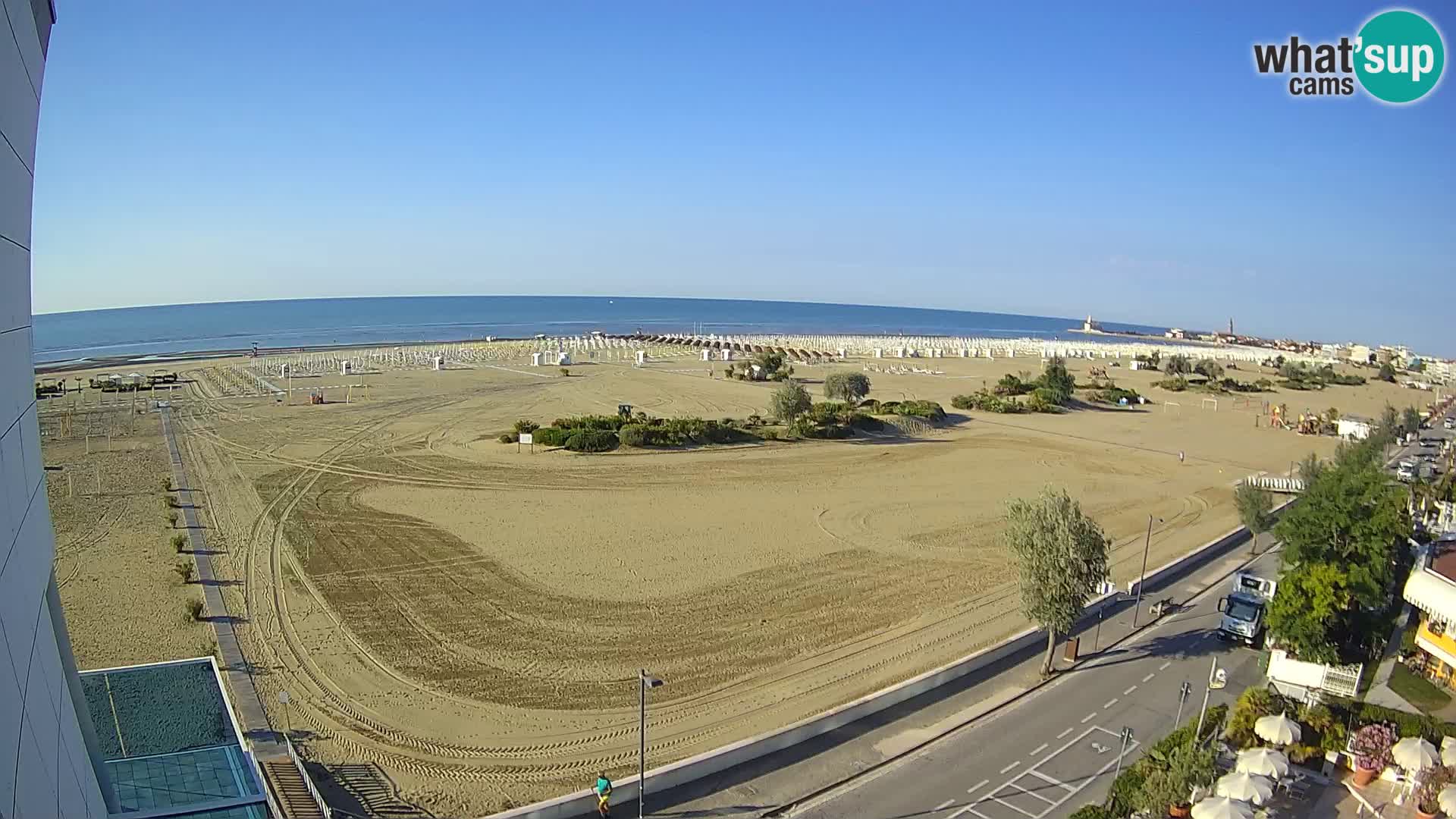 Hotel Panoramic en vivo Caorle playa Levante webcam – Italia