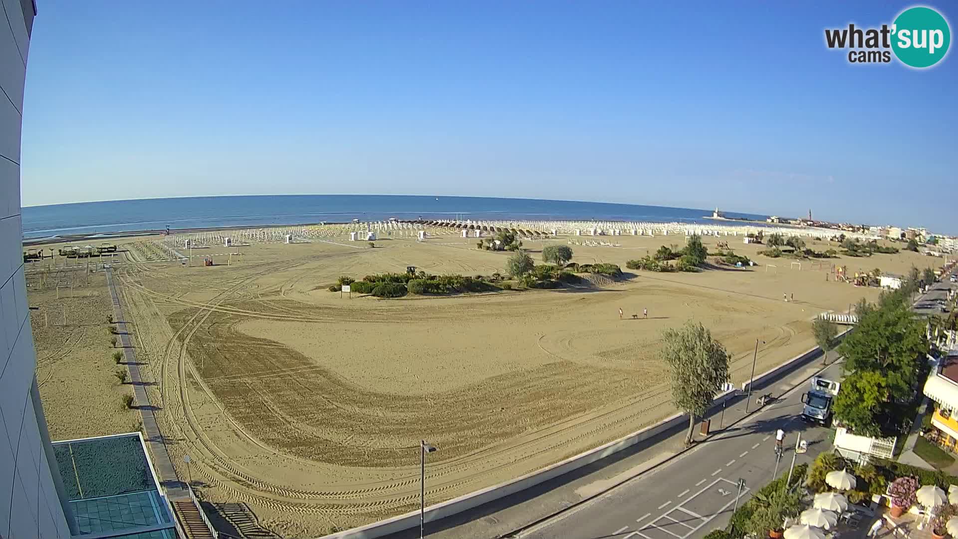 Hotel Panoramic dal vivo Caorle spiaggia Levante webcam