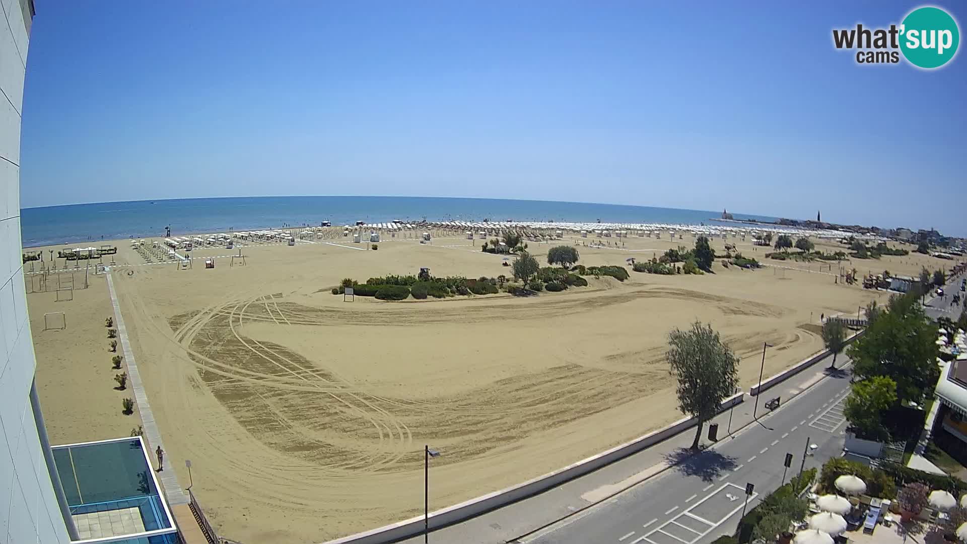 Hotel Panoramic webcam Caorle strand Levante live – Italien