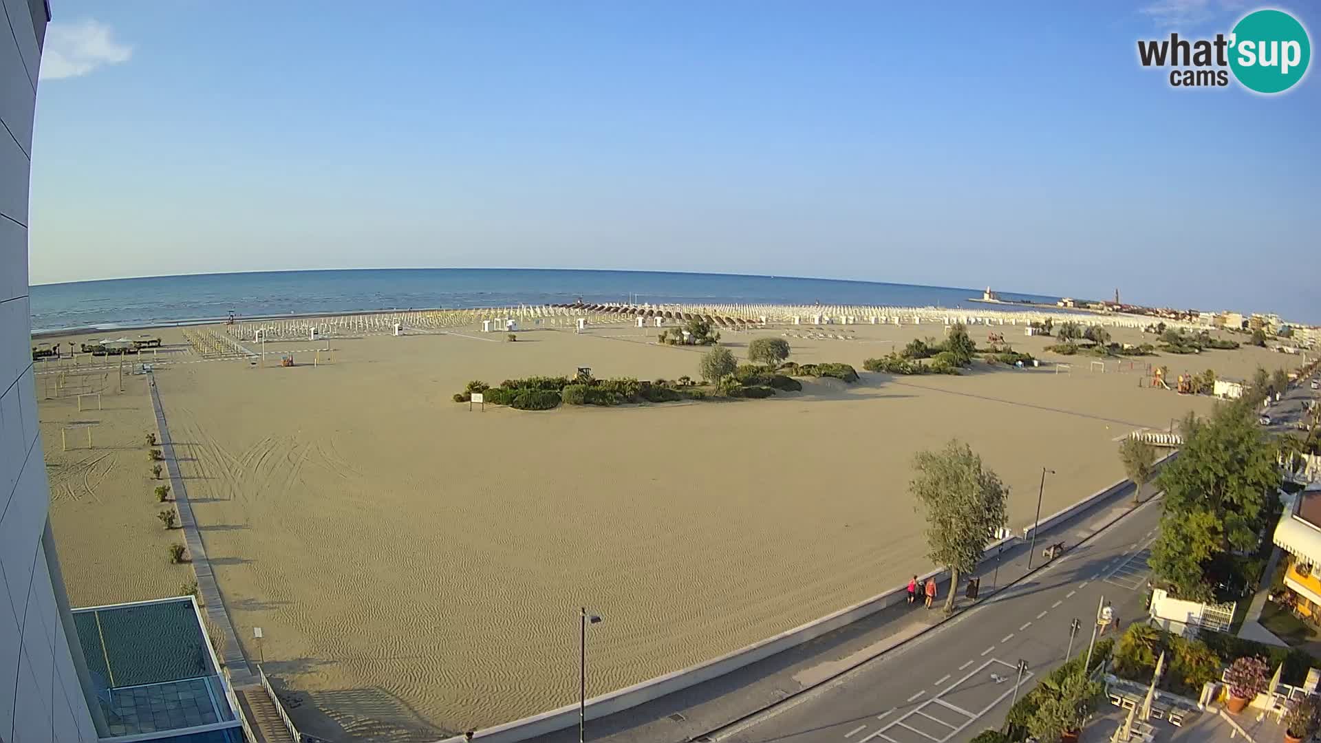 Hotel Panoramic Live view Caorle beach Levante webcam – Italy