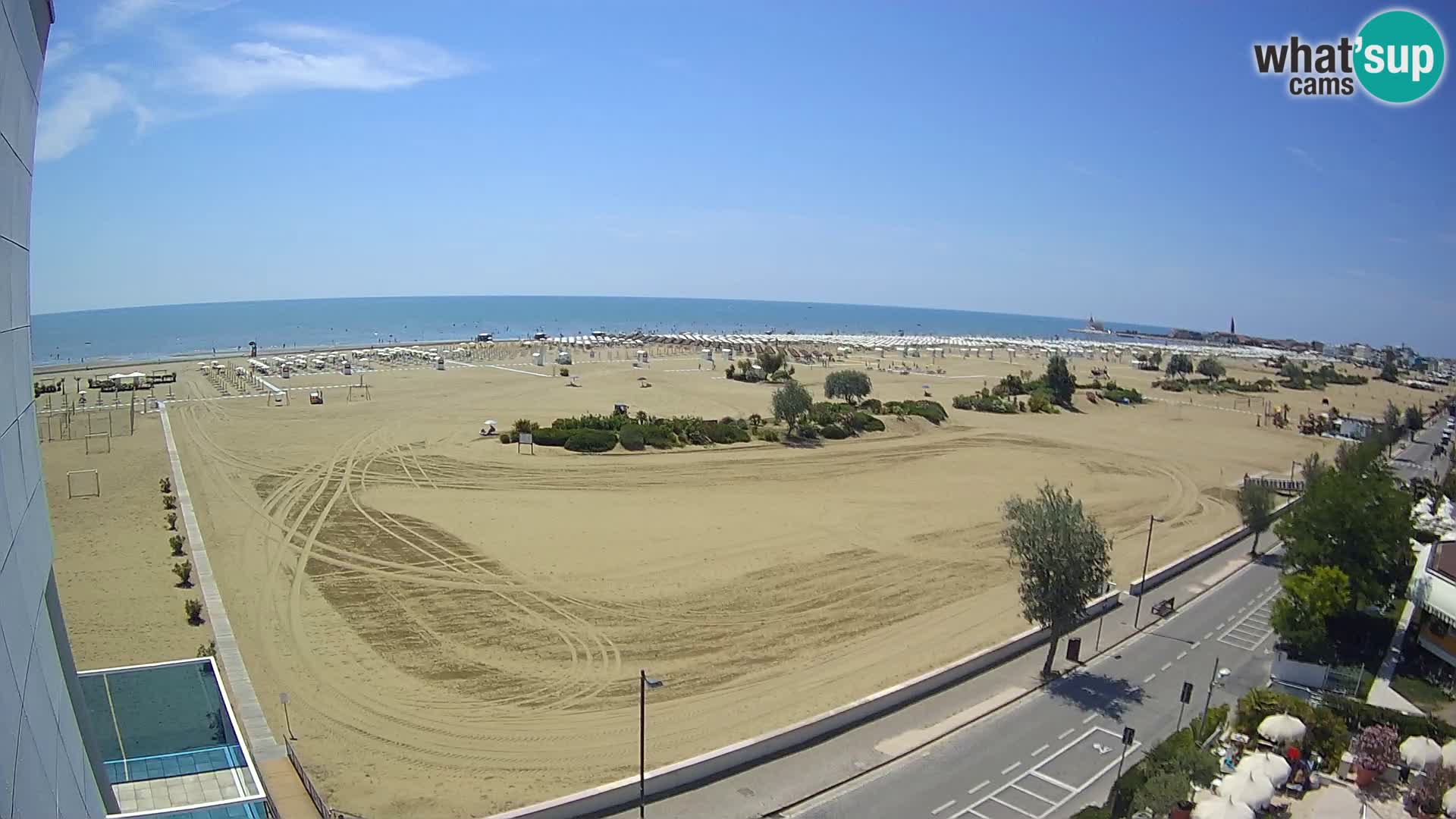 Hotel Panoramic en vivo Caorle playa Levante webcam – Italia