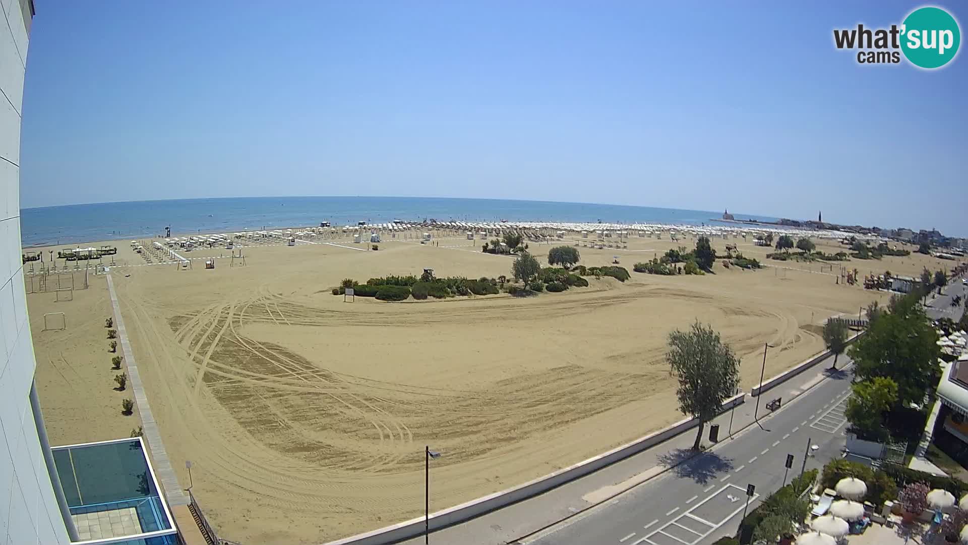 Hotel Panoramic webcam Caorle strand Levante live – Italien