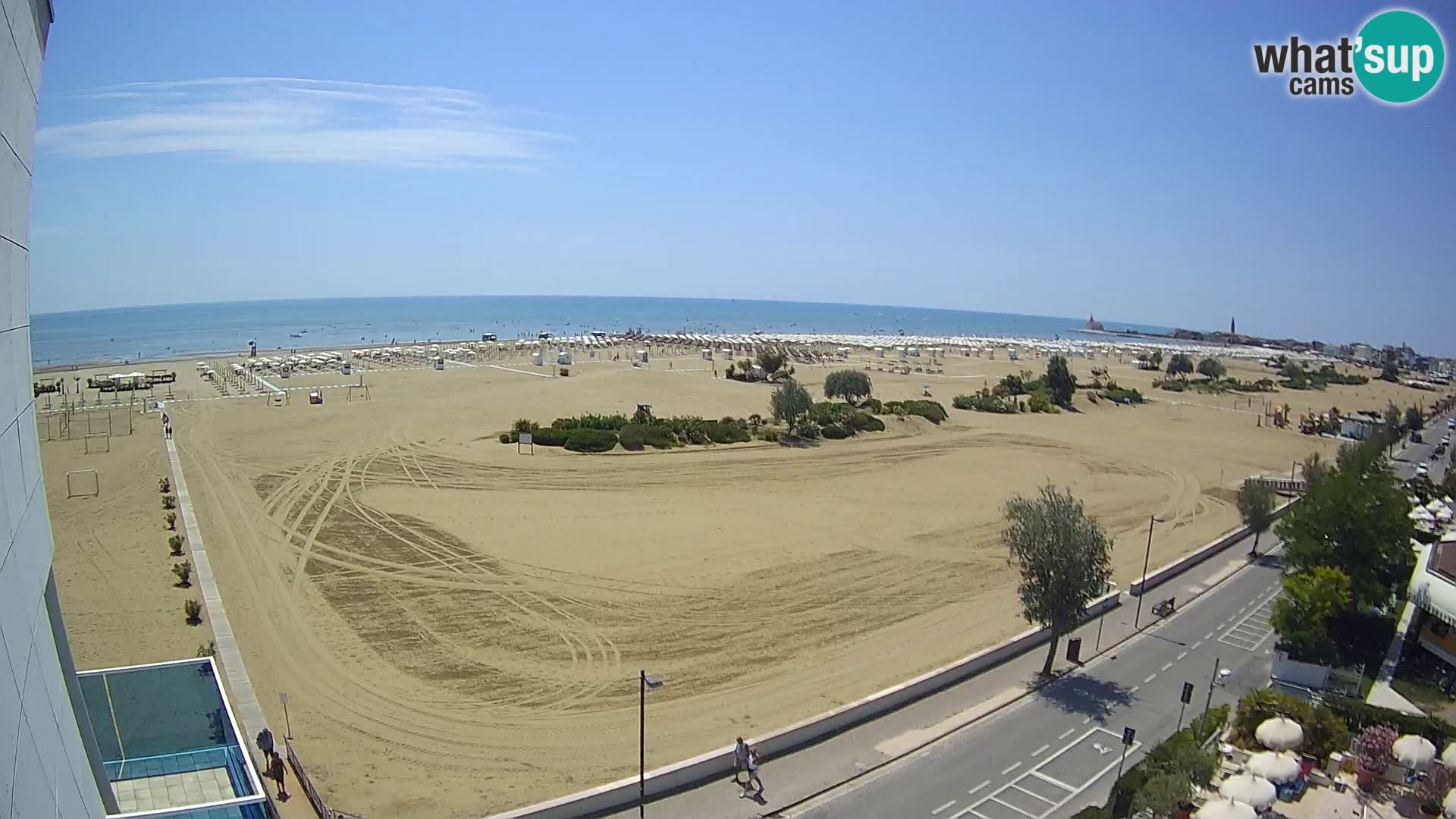 Hotel Panoramic webcam Caorle strand Levante live – Italien