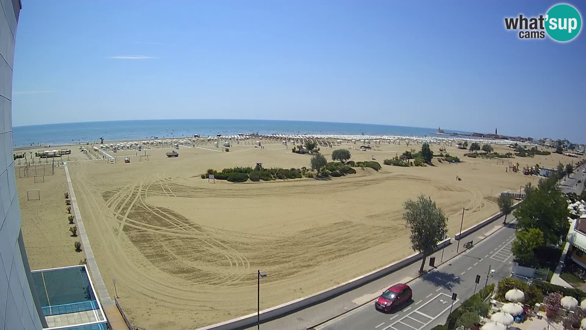 Hotel Panoramic en vivo Caorle playa Levante webcam – Italia