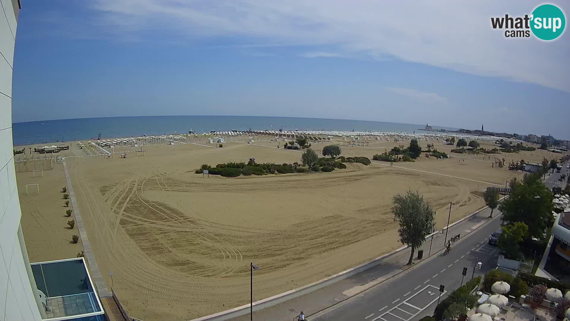 Hotel Panoramic Live view Caorle beach Levante webcam – Italy