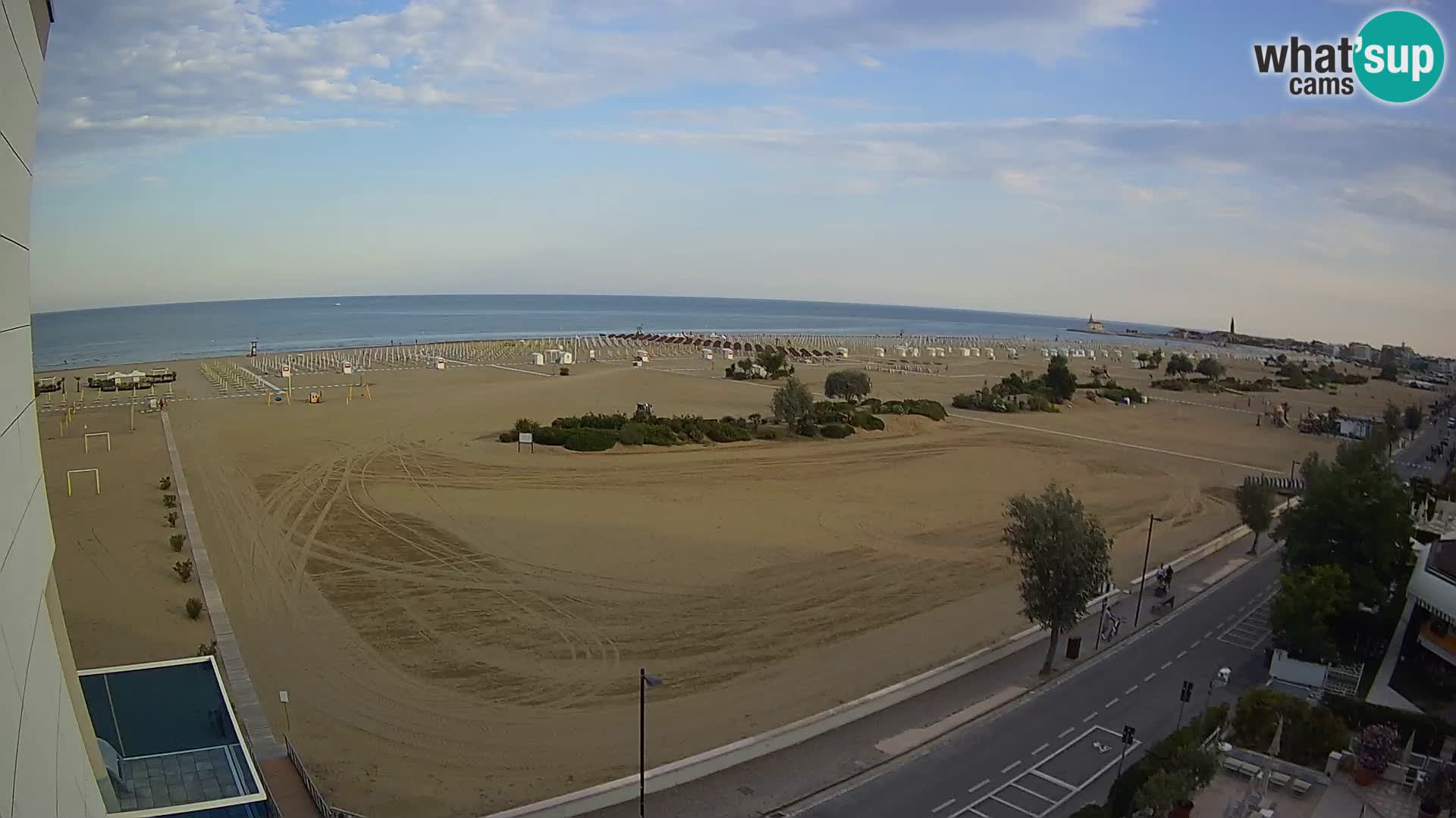 Hotel Panoramic en vivo Caorle playa Levante webcam – Italia