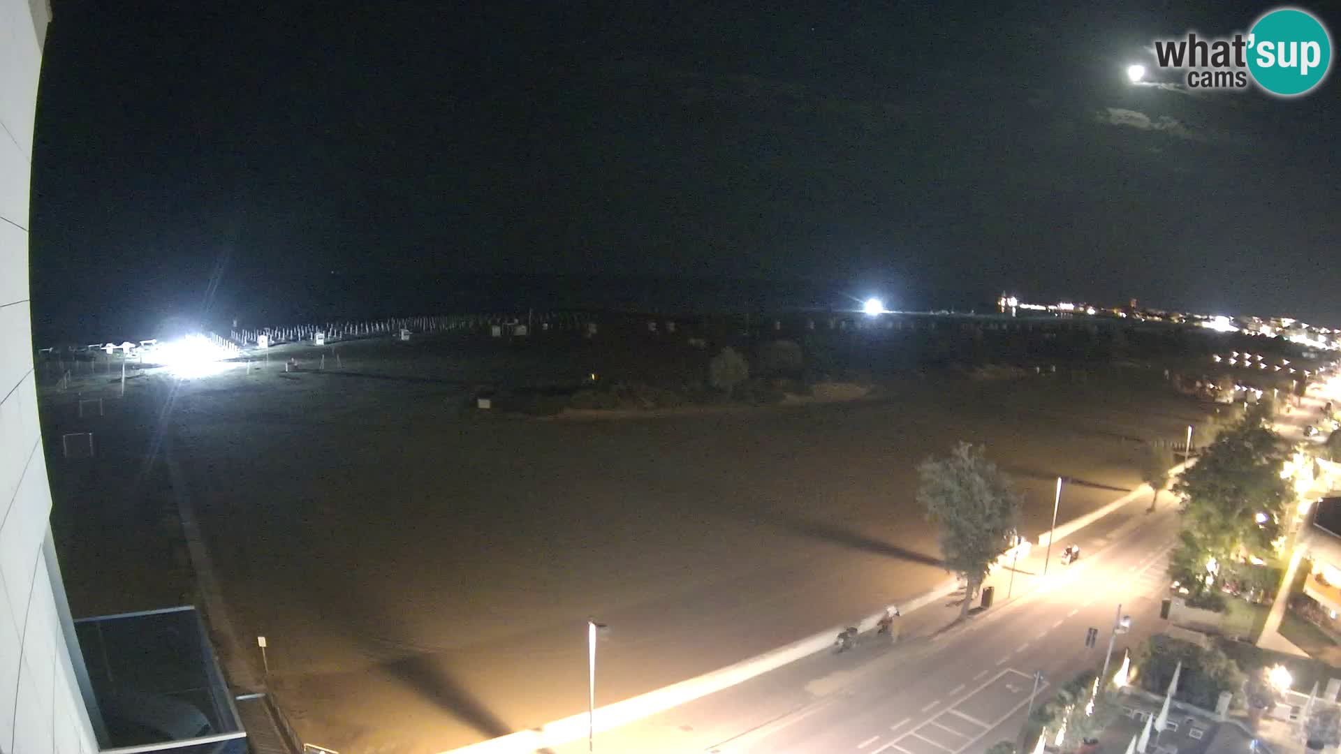 Hotel Panoramic v živo Caorle plaža Levante spletna kamera – Italija