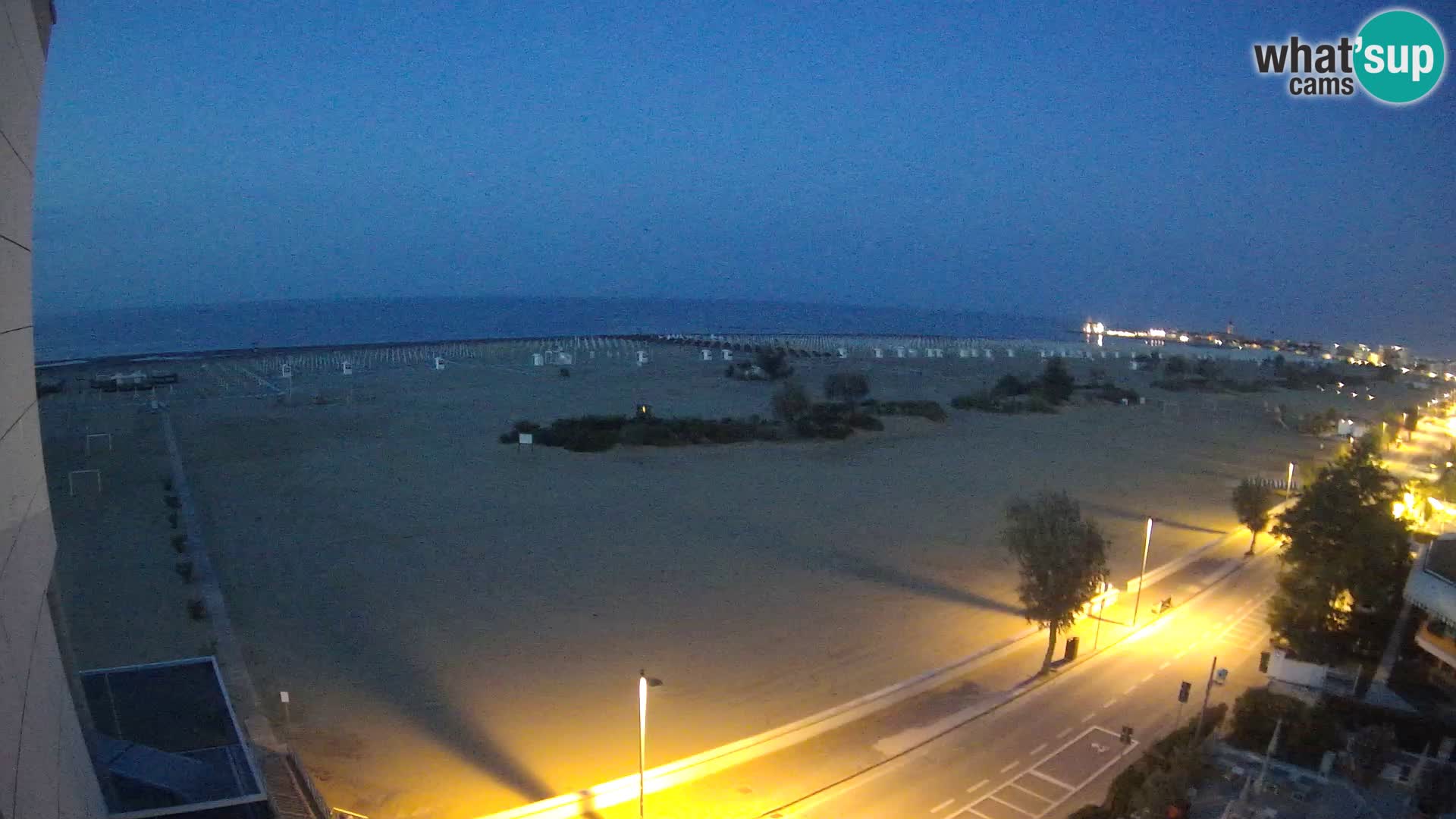 Hotel Panoramic dal vivo Caorle spiaggia Levante webcam