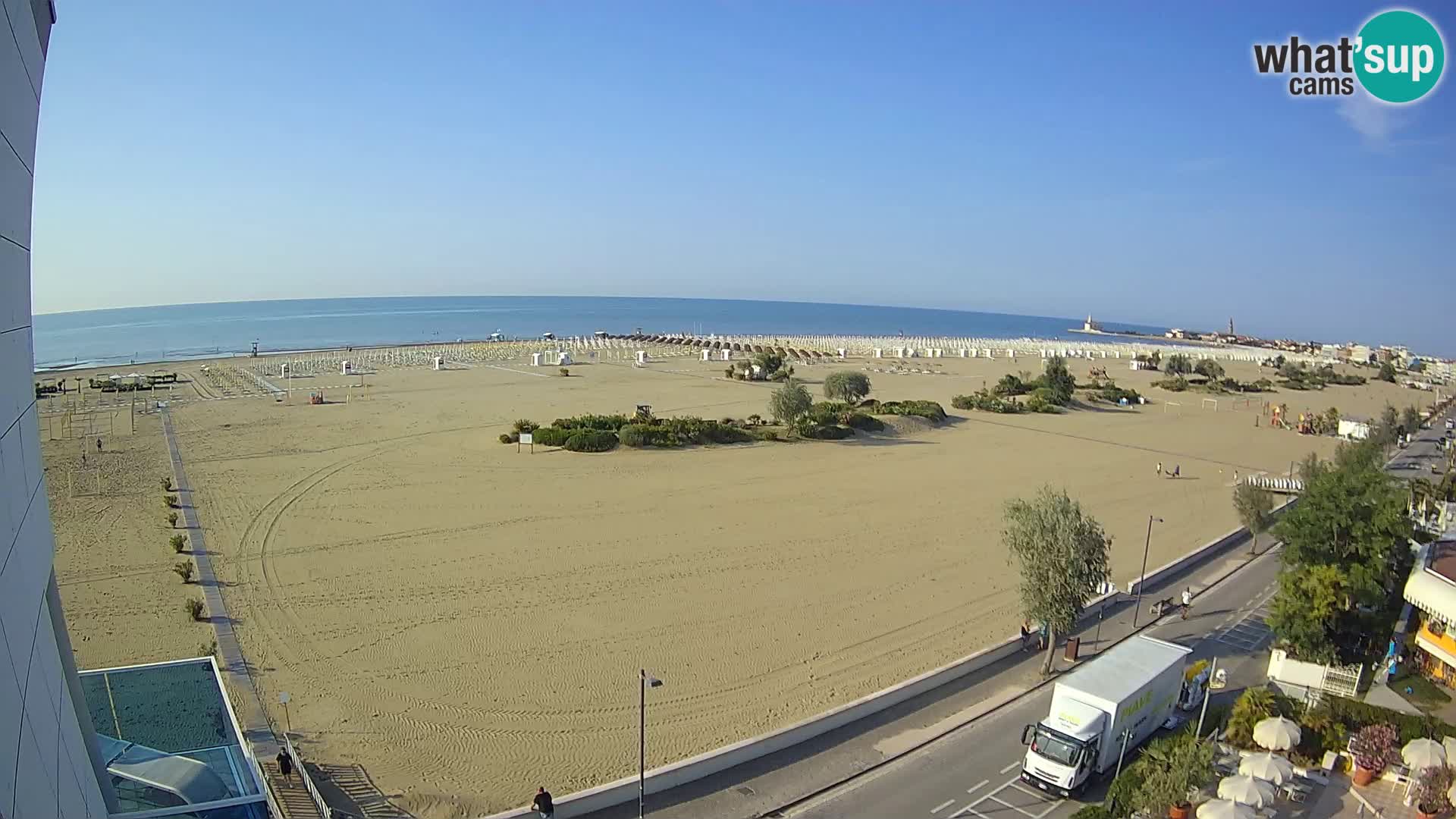 Hotel Panoramic en vivo Caorle playa Levante webcam – Italia