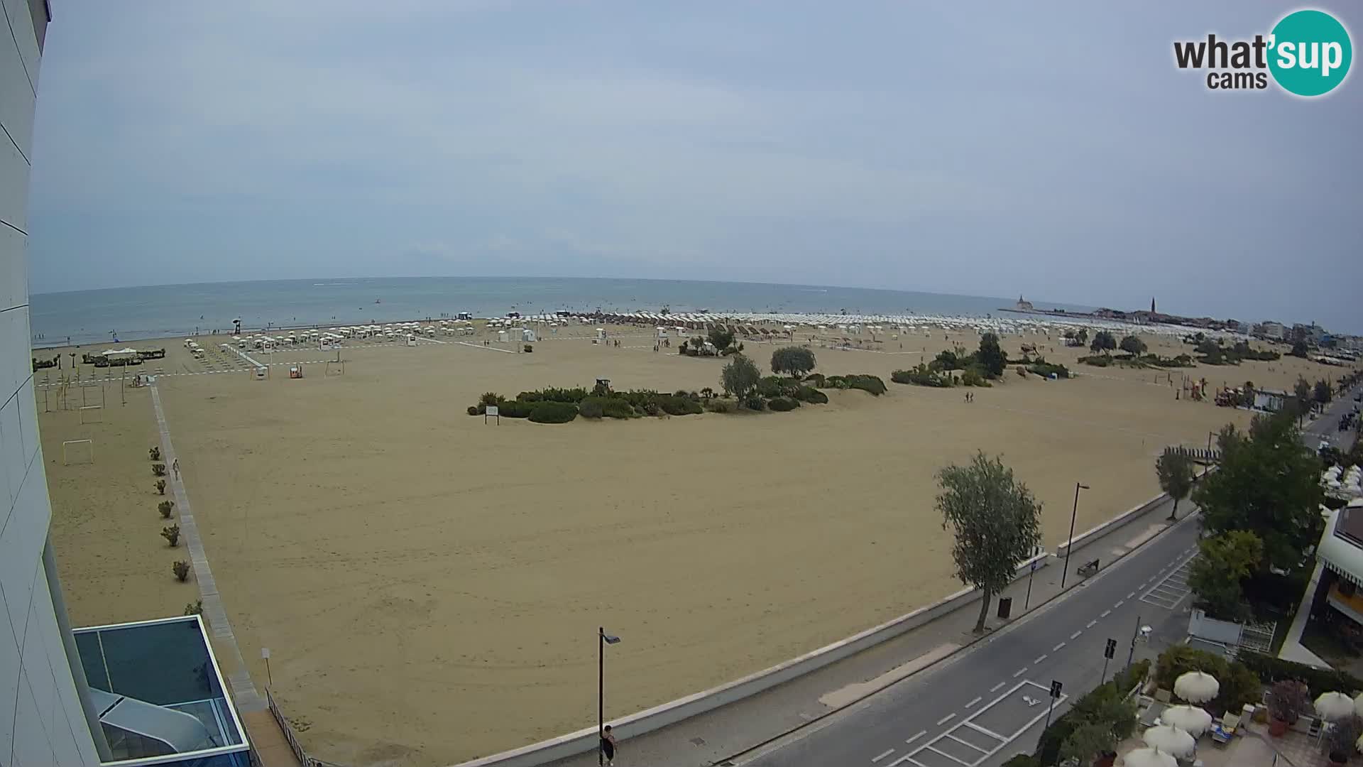 Hotel Panoramic u živo Caorle plaža Levante web kamera – Italija